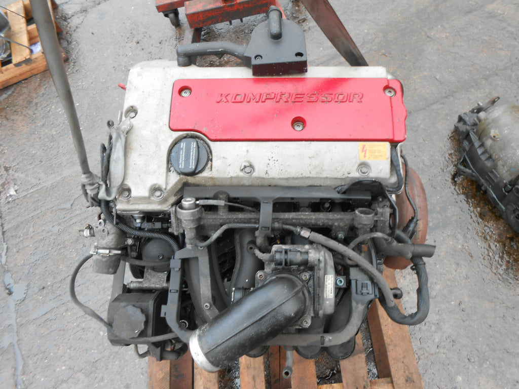 MERCEDES R170 SLK 230 KOMPRESSOR 2001 2.3 COMPLETE ENGINE R1110112201