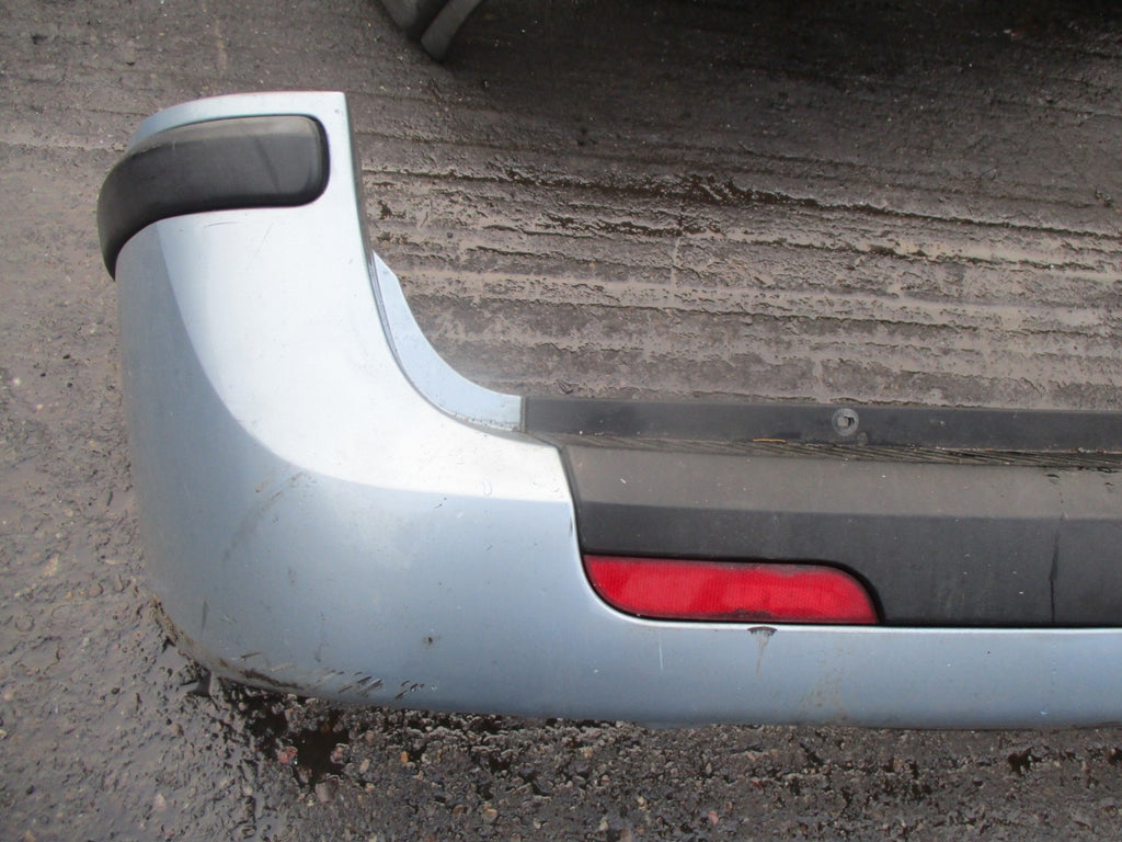 FIAT ULYSSE MPV 2004 COMPLETE REAR PLASTIC BUMPER LOWER TRIM REFLECTORS BLUE