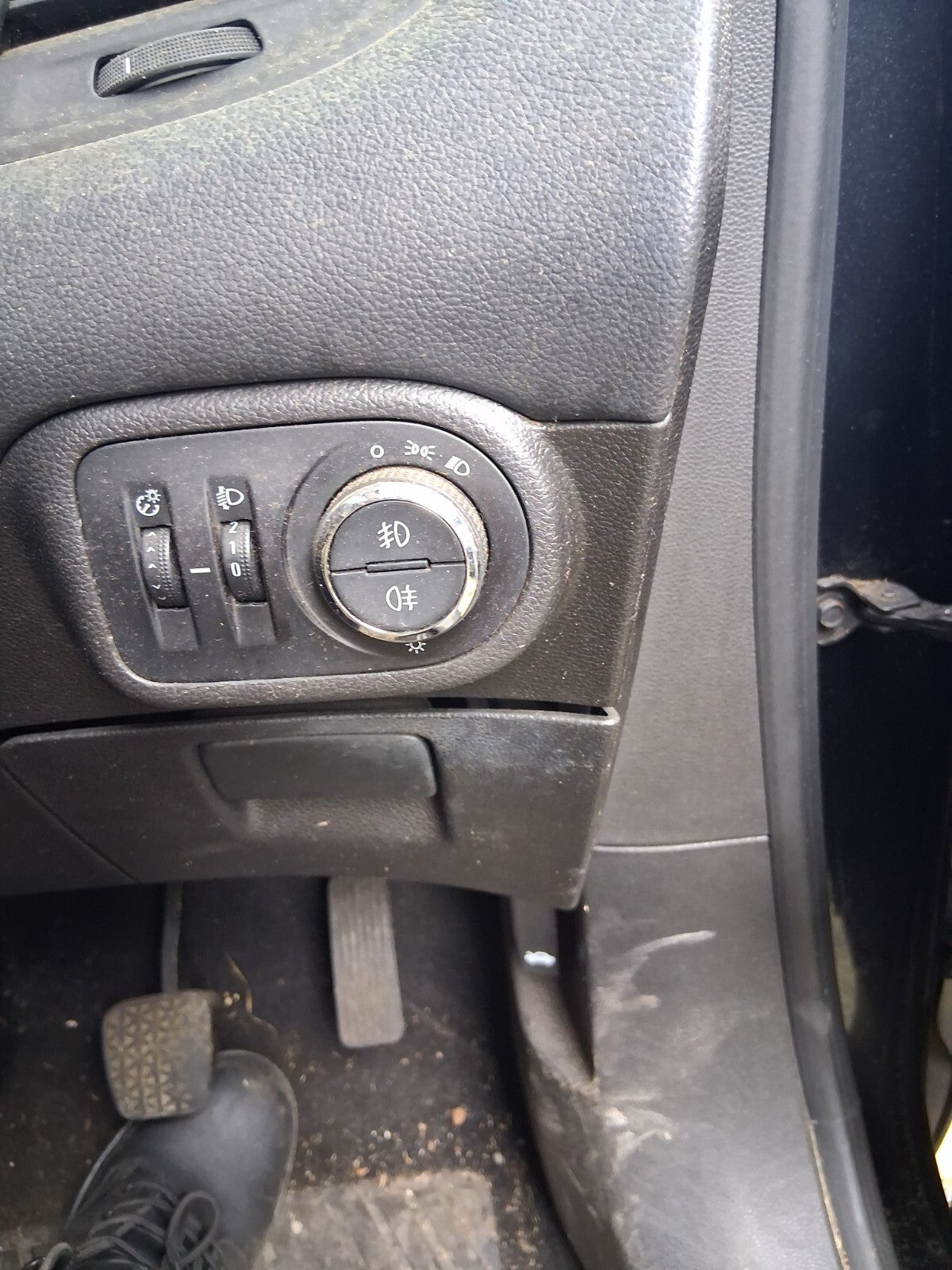 2014 VAUXHALL ZAFIRA TOURER C MK3 HEADLIGHT CONTROL ADJUSTER SWITCH