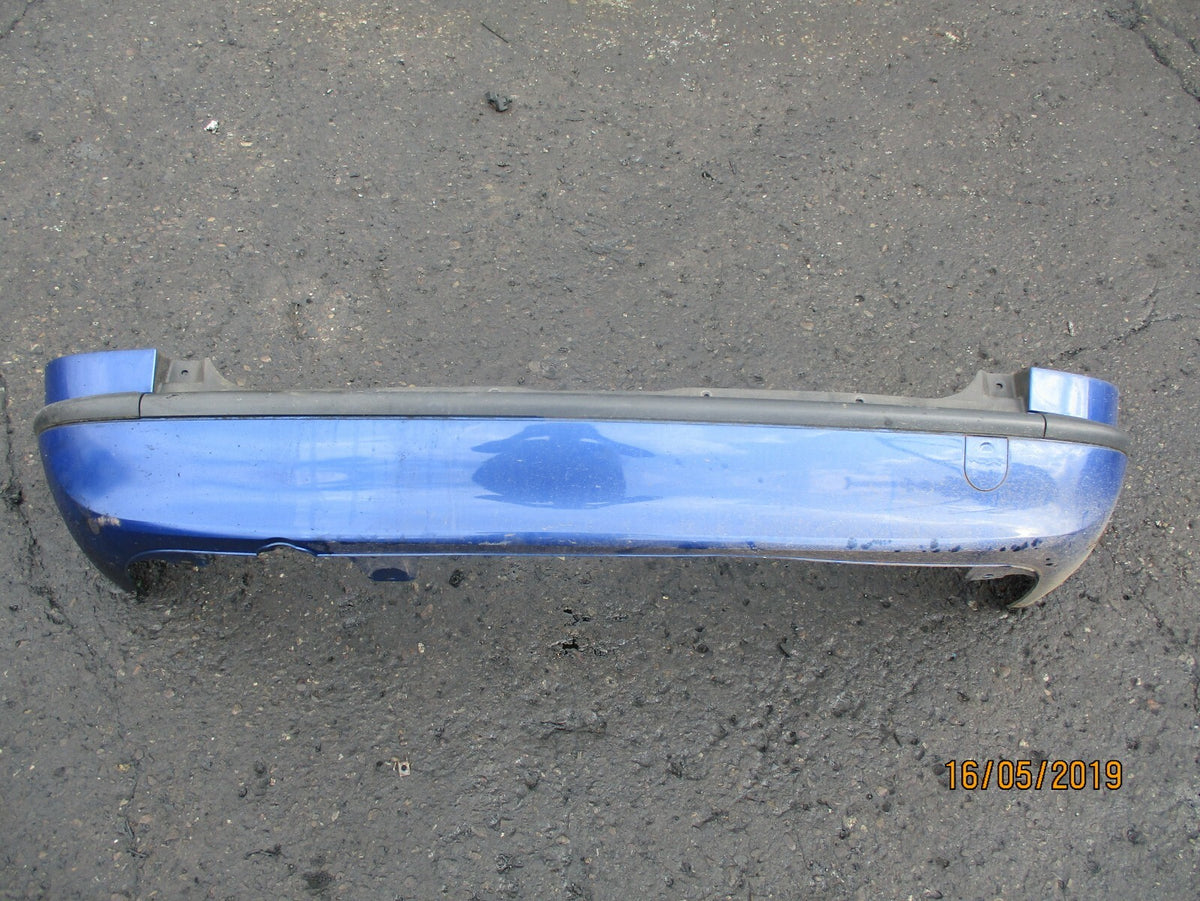 VAUXHALL ZAFIRA A (MK1) COMPLETE REAR BUMPER BLUE
