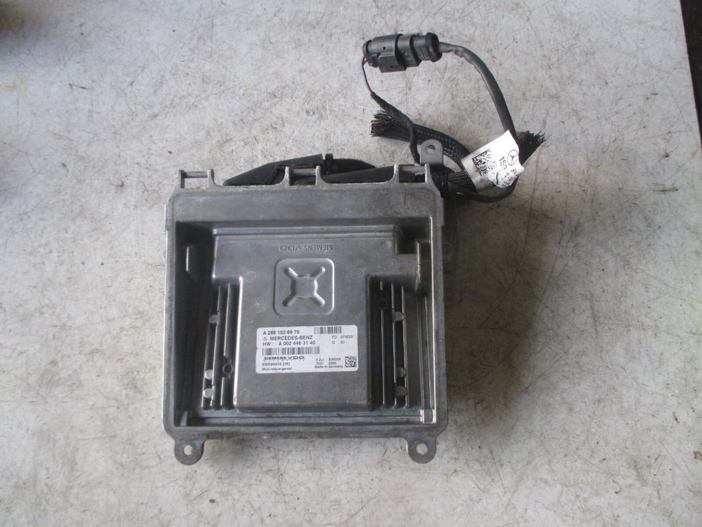 MERCEDES BENZ A CLASS 2006 PETROL ENGINE CONTROL UNIT ECU A2661538979
