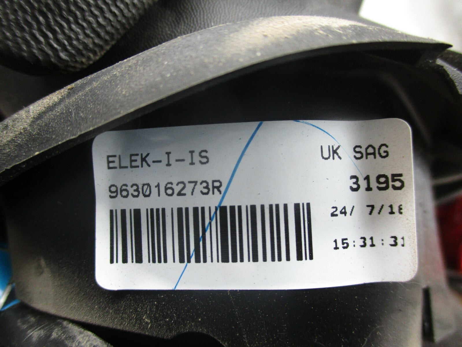 RENAULT CLIO X98 MK4 DRIVER OFF SIDE WING MIRROR 963016273R FROZEN WHITE