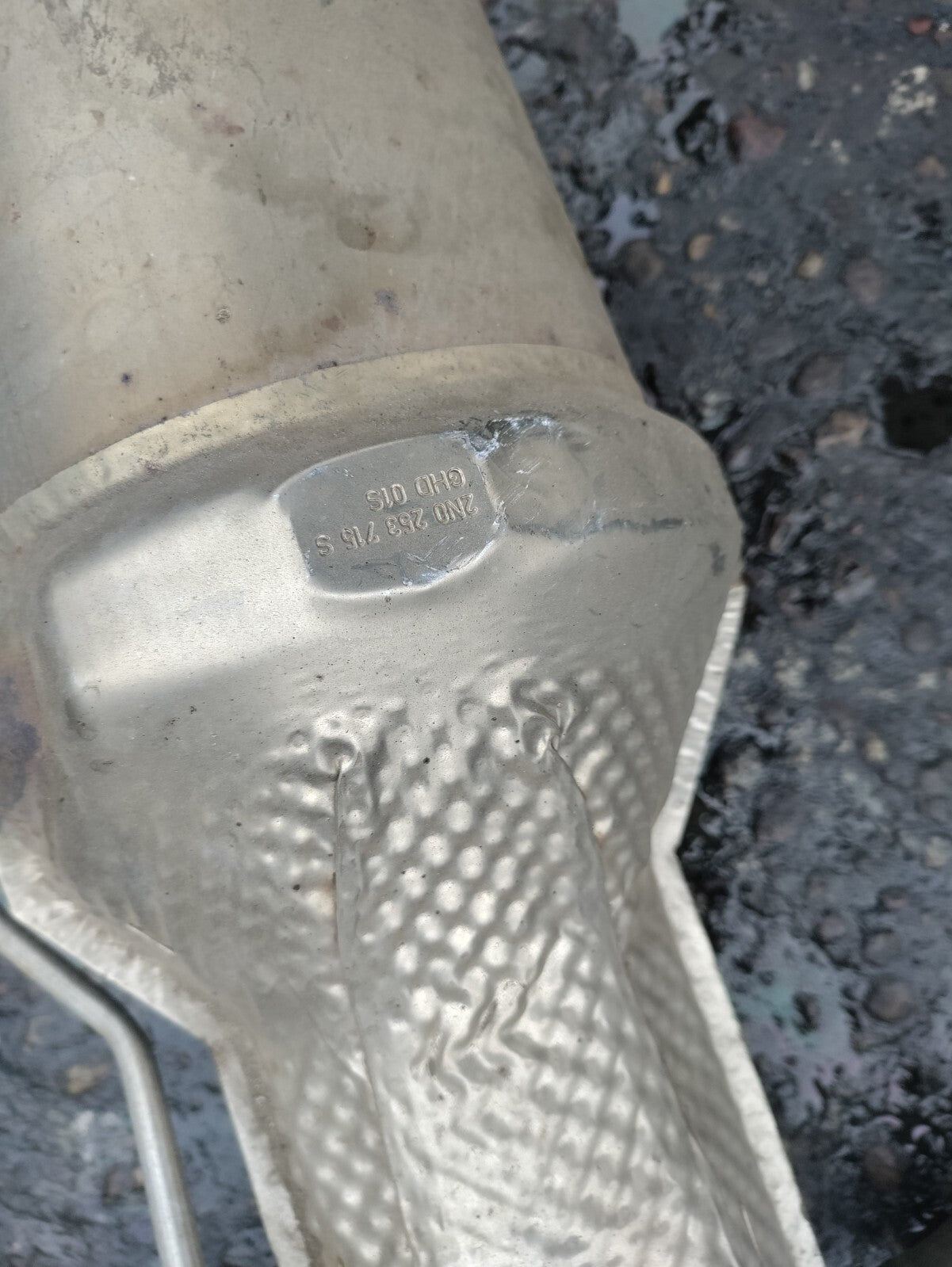 2022 VW CRAFTER MK2 2.0 TDI CATALYTIC CONVERTERS & SENSORS & BACK BOX 2N0131700D