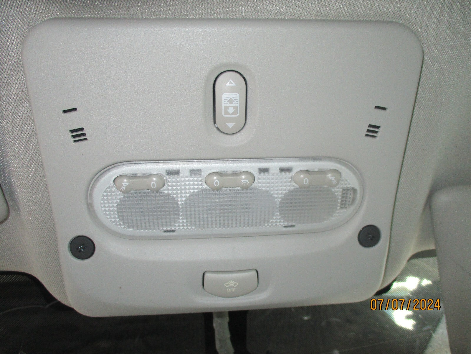 NISSAN QASHQAI J11 2014 FRONT INTERIOR ROOF READING LIGHT