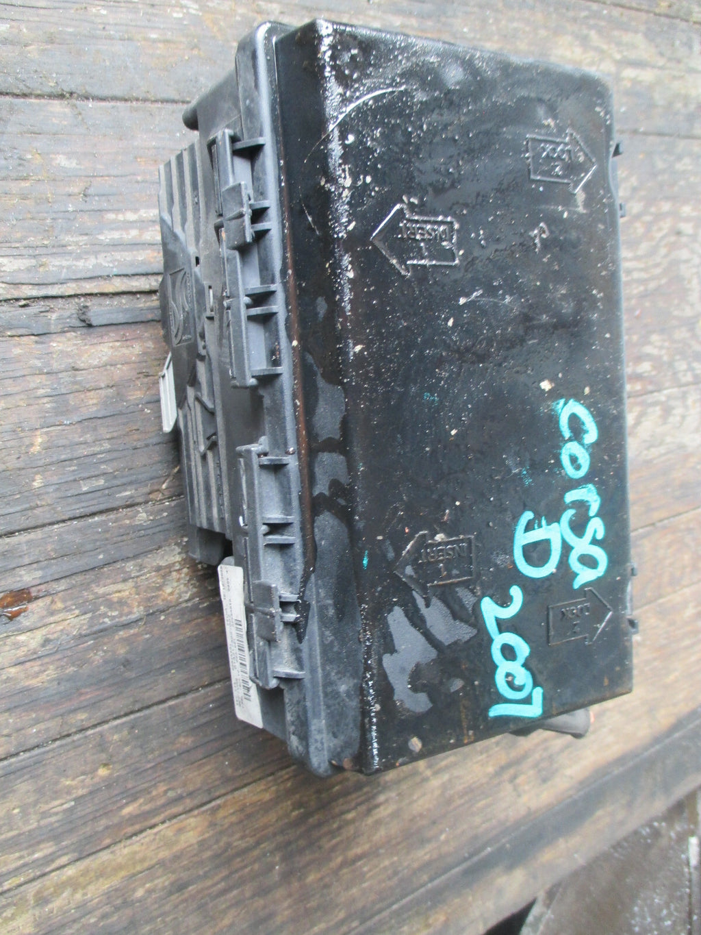 VAUXHALL CORSA D 1.4 PETROL UNDER BONNET RELAY FUSE BOX 13217392