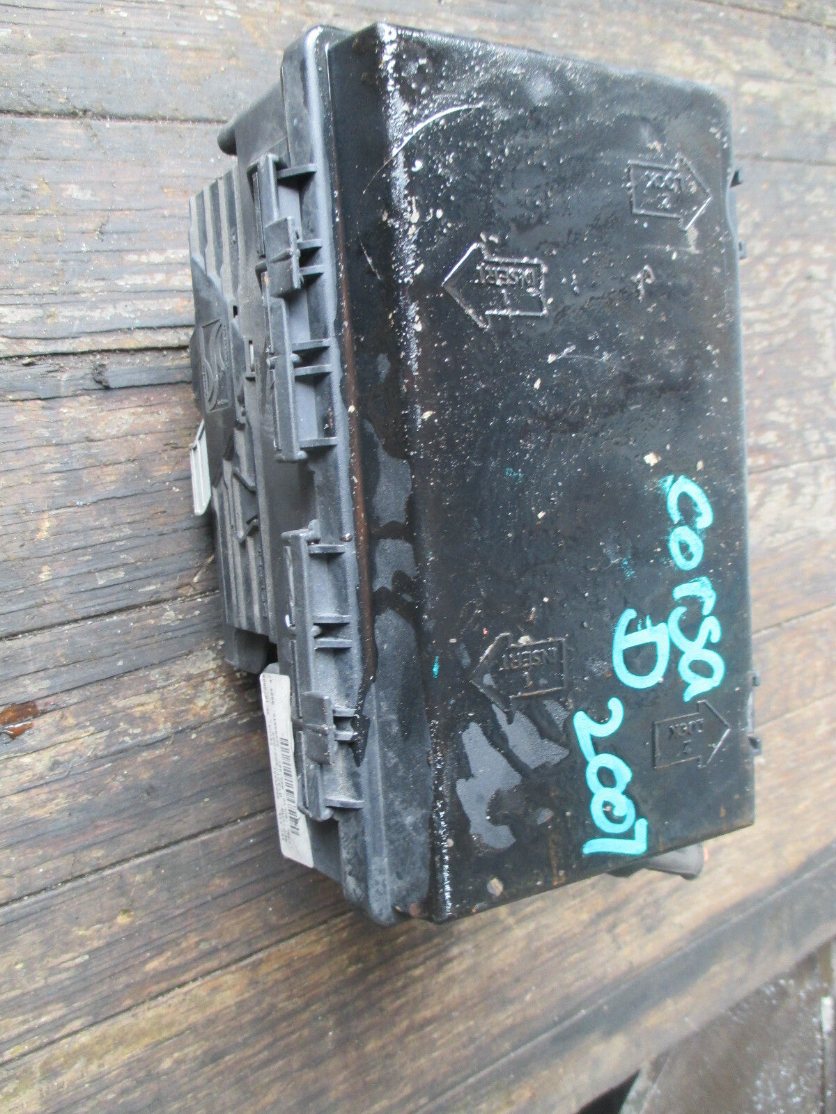 VAUXHALL CORSA D 1.4 PETROL UNDER BONNET RELAY FUSE BOX 13217392