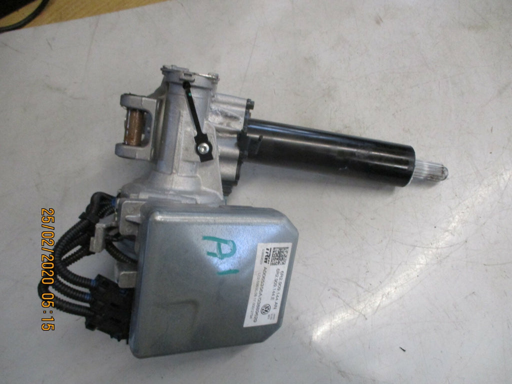 AUDI A1 8X 2018 LOWER ELECTRIC POWER STEERING COLUMN 6R2909144AN 6R2423510DB