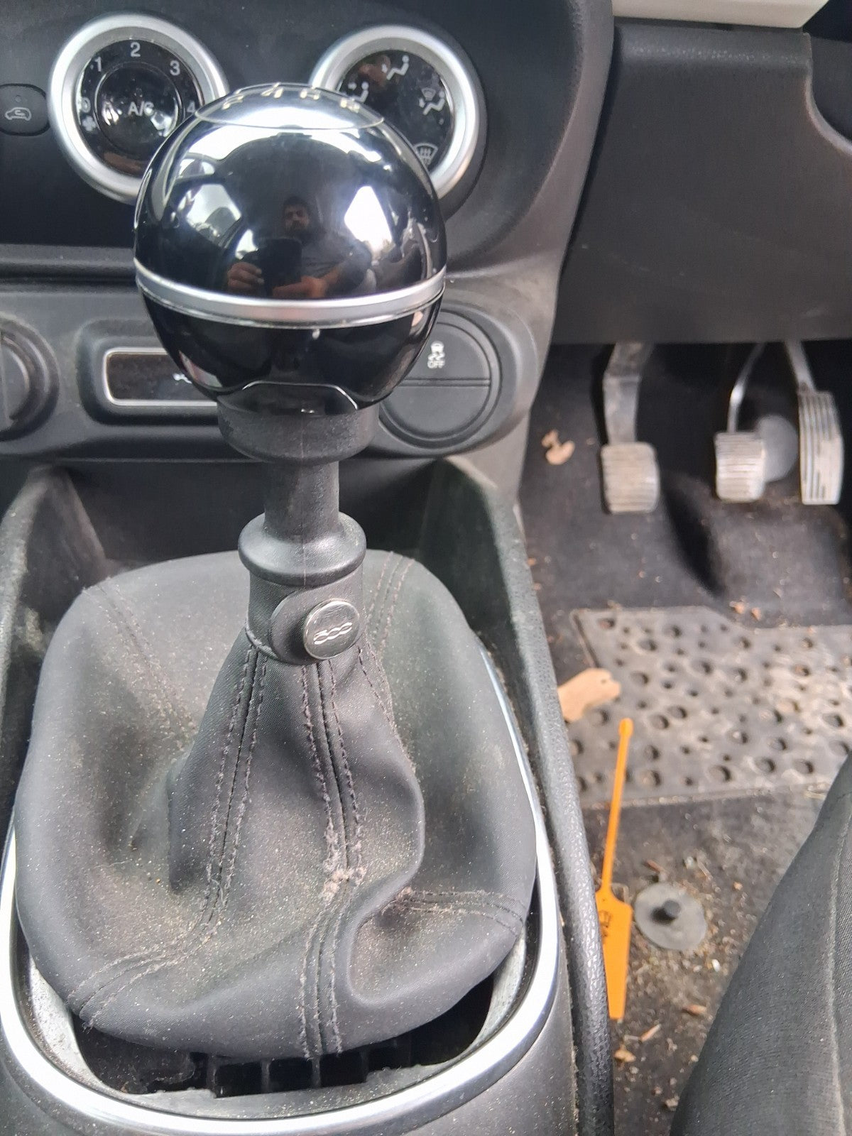 2019 FIAT 500L HATCH 6 SPEED MANUAL GEAR STICK GEAR SHIFTER