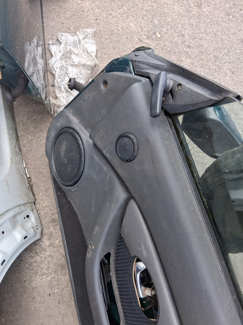 MG MGF 1996 MK1 OSF DRIVER SIDE FRONT RIGHT COMPLETE DOOR GREEN