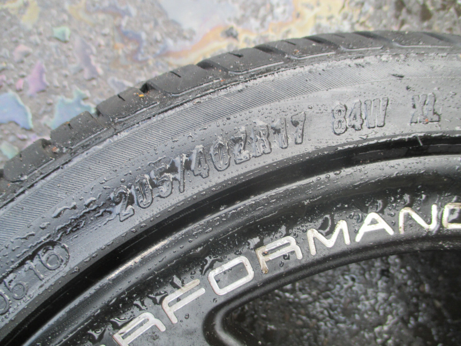 MINI COOPER 2010 17 INCH ALLOY WHEEL WITH TYRE 205/40R17
