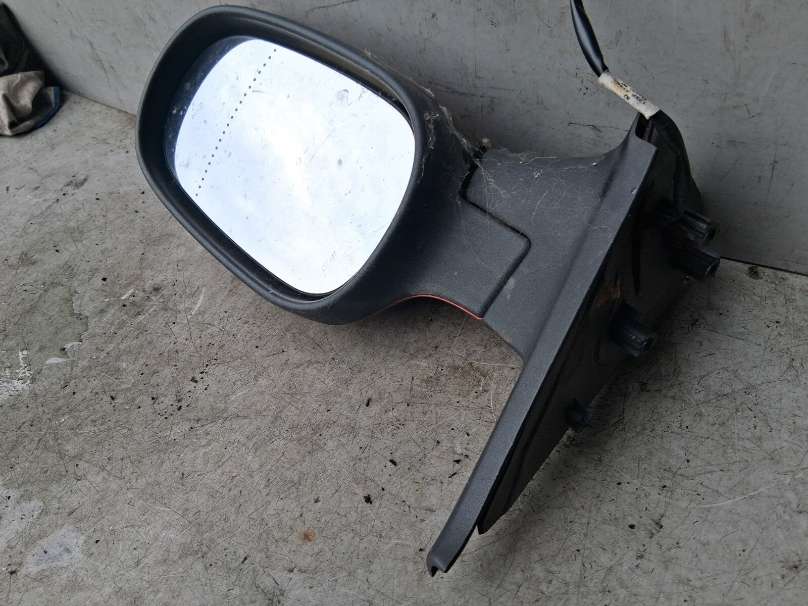 NISSAN MICRA 2006 K12 1.2 PETROL OS DRIVER SIDE RIGHT WING MIRROR RED E2011031