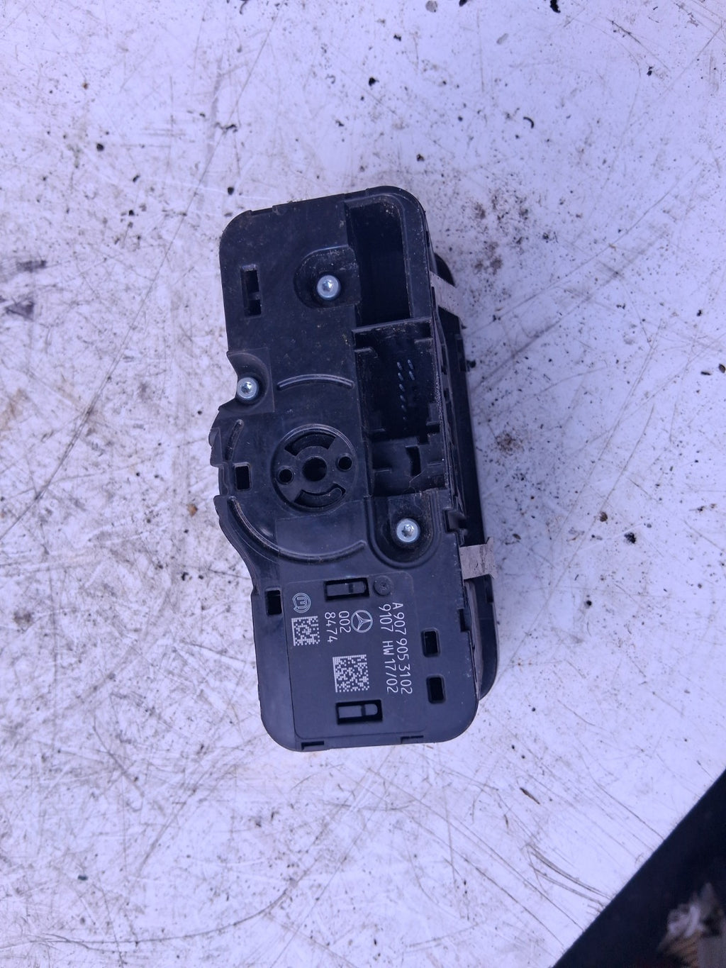 2020 MERCEDES BENZ SPRINTER W907 HEADLIGHT ADJUSTER CONTROL SWITCH A9079053102