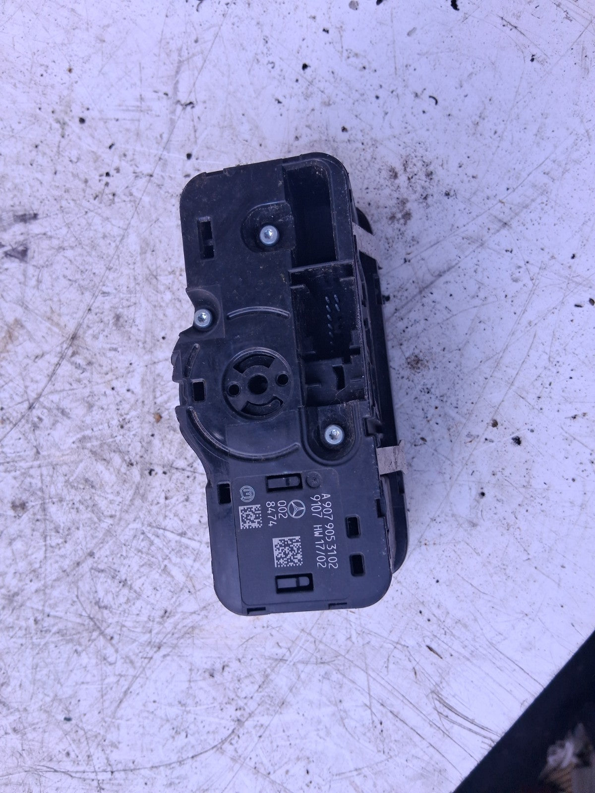 2020 MERCEDES BENZ SPRINTER W907 HEADLIGHT ADJUSTER CONTROL SWITCH A9079053102