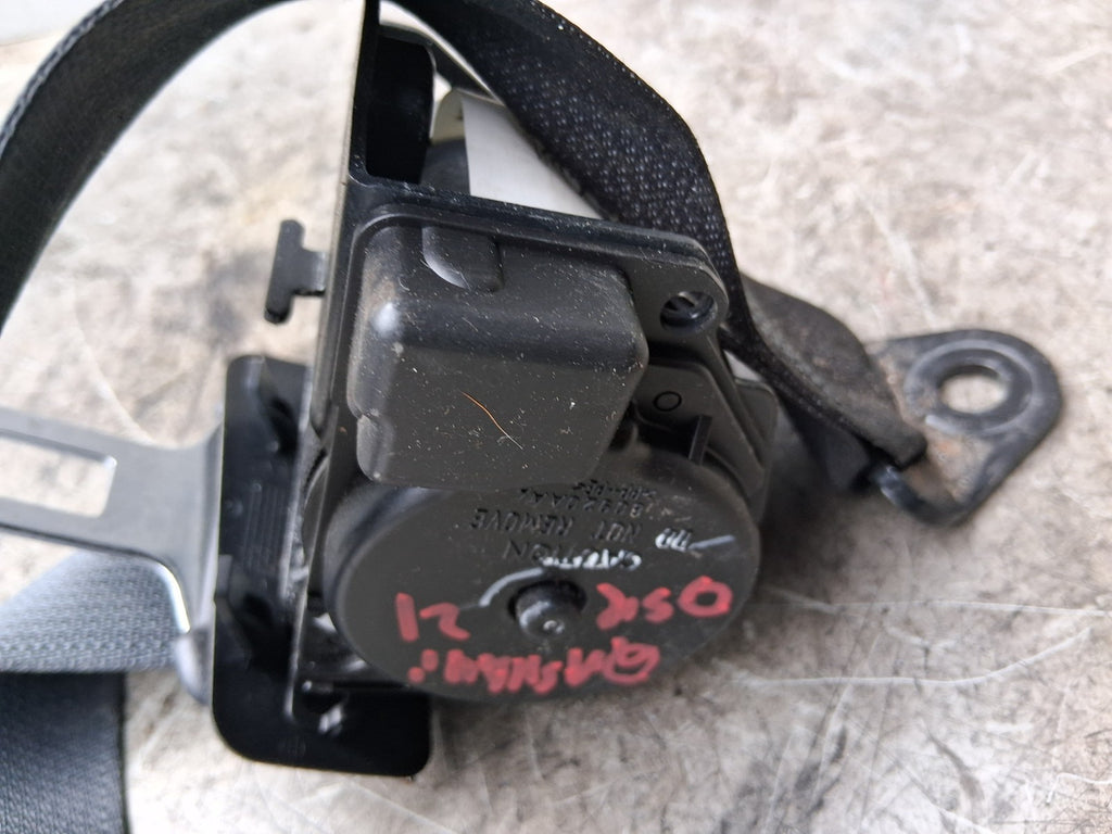 2020 NISSAN QASHQAI J11 MK2 OSR DRIVER SIDE REAR RIGHT SEAT BELT 80920AA
