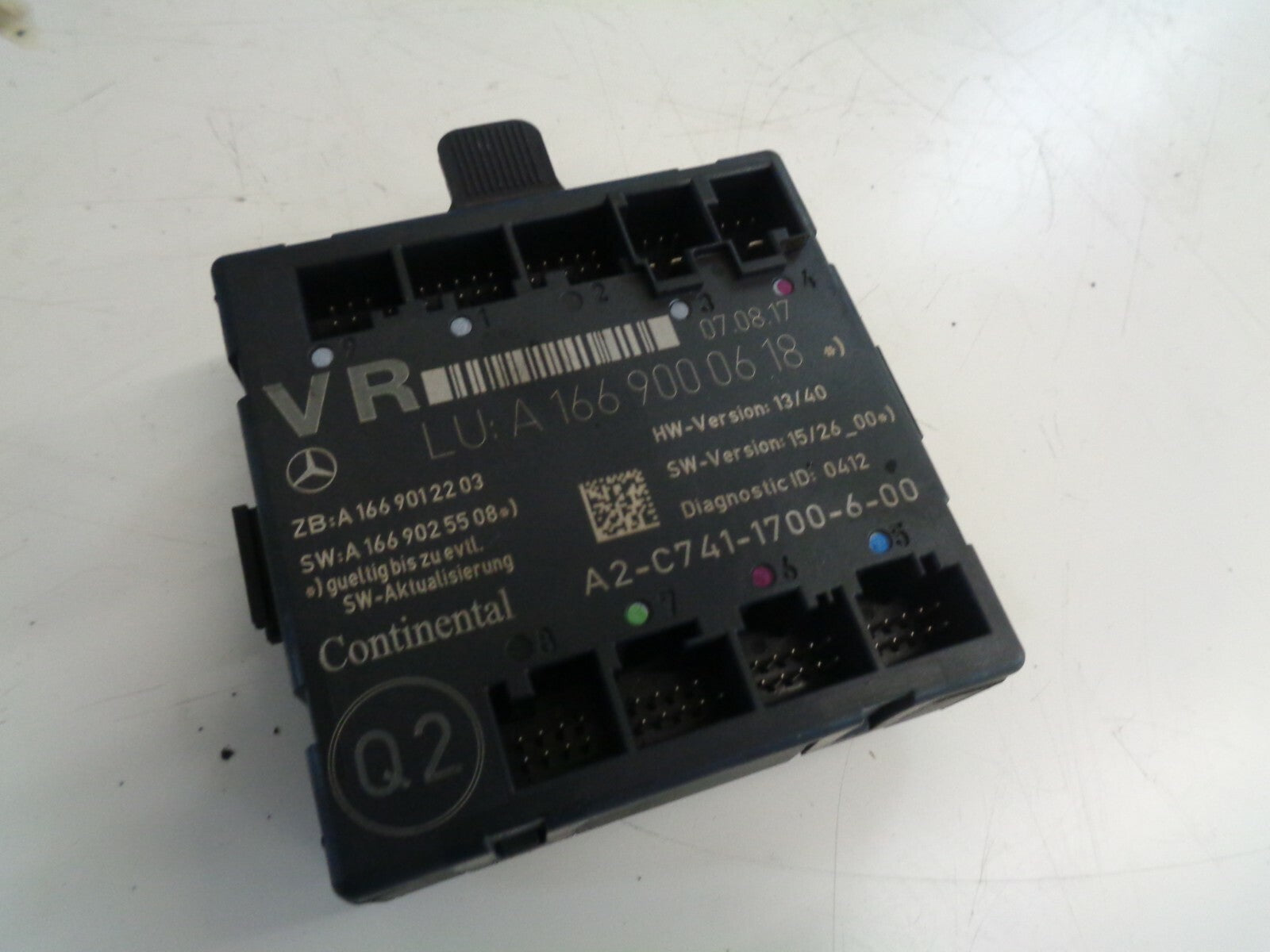 MERCEDES BENZ A-CLASS 2018 W176 200D AMG LINE OS DRIVER FRONT DOOR MODULE