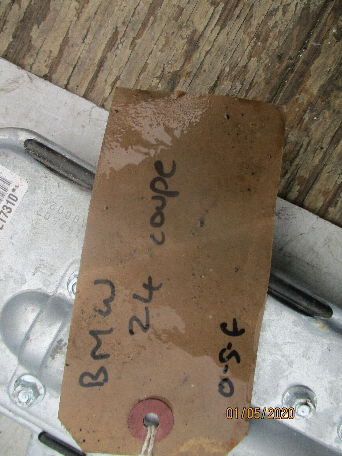 BMW Z4 E86 2007 COUPE OS DRIVER SIDE FRONT RIGHT DOOR SAFETY BAG 6167502