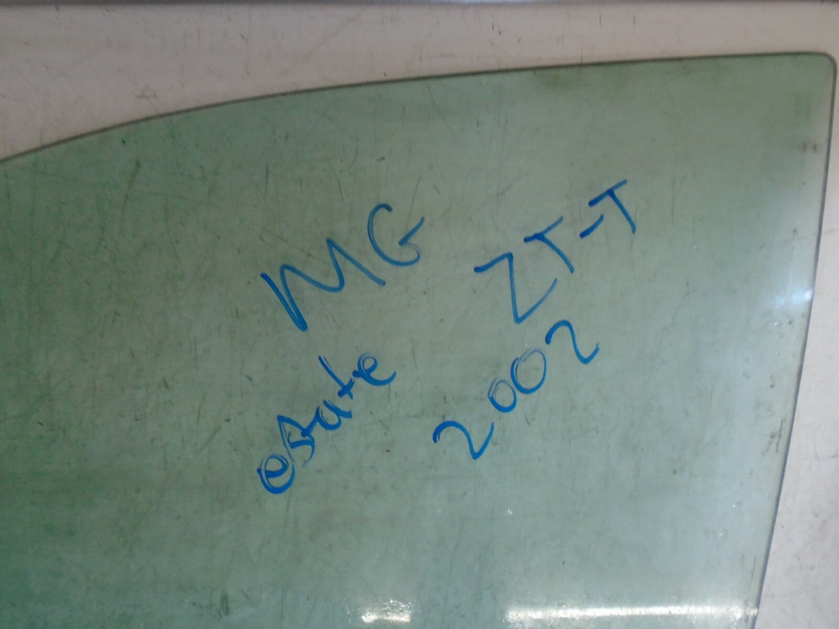 MG ZT 2002 NSF FRONT PASSENGER SIDE DOOR WINDOW GLASS E643R00050