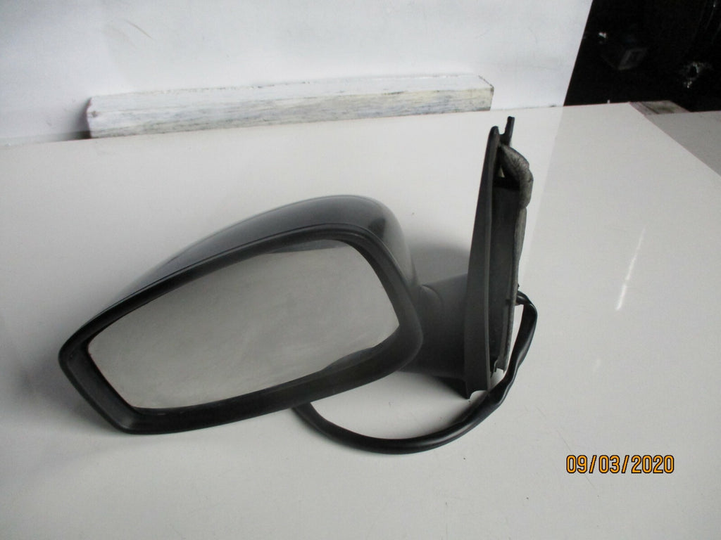 FIAT STILO 2005 NS PASSENGER SIDE ELECTRIC DOOR WING MIRROR BLACK E30158459