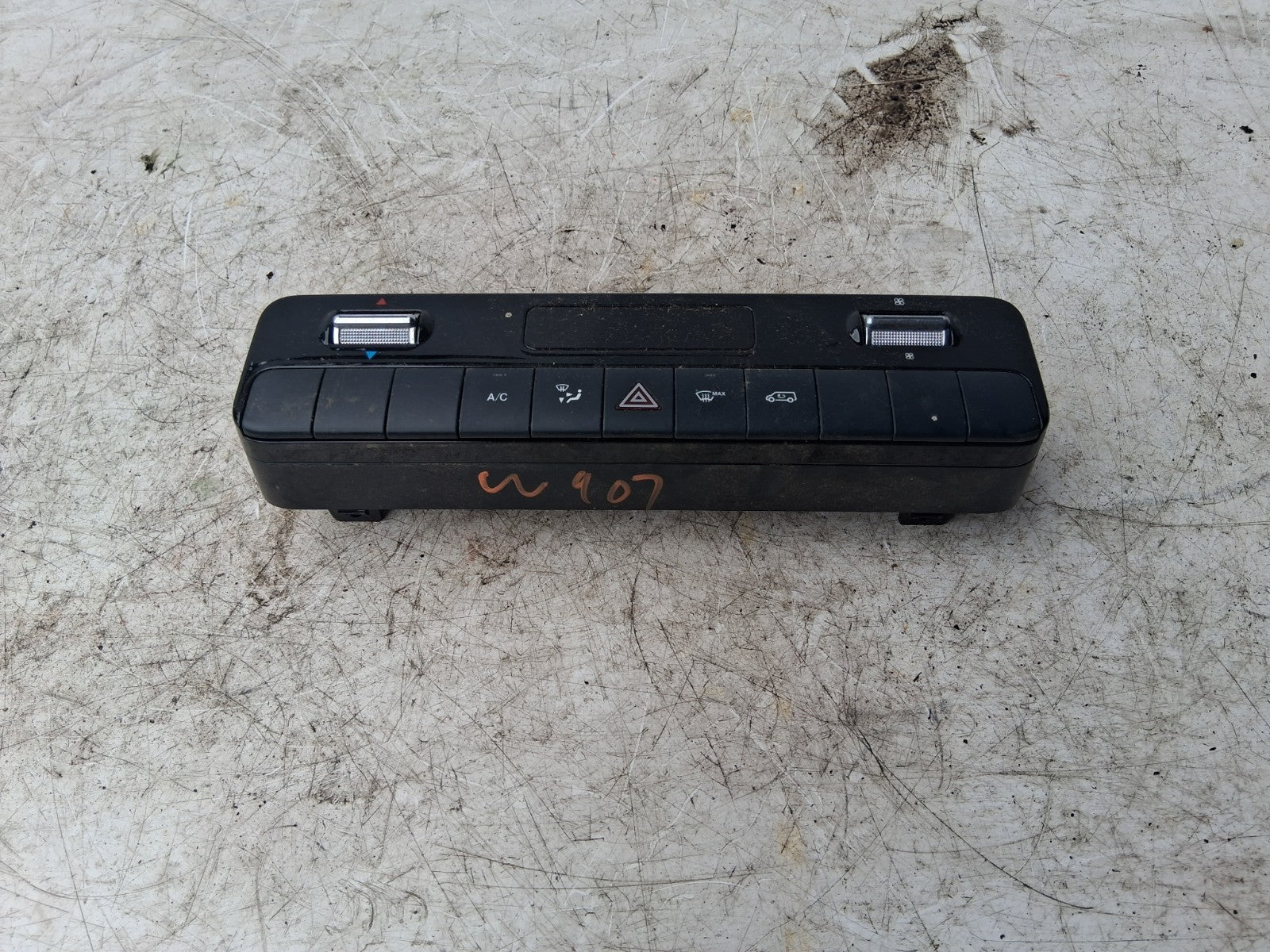 2020 MERCEDES BENZ SPRINTER W907 AC HEATER CLIMATE CONTROL SWITCH A9079054806