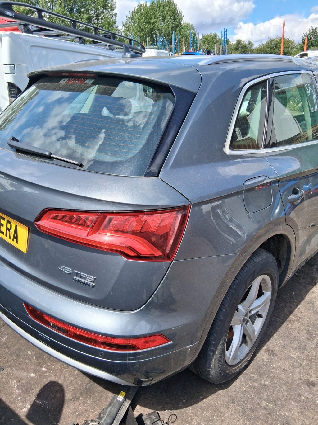 2019 AUDI Q5 ESTATE FY BARE TAILGATE BOOTLID MONSOON GREY METALLIC LX7R