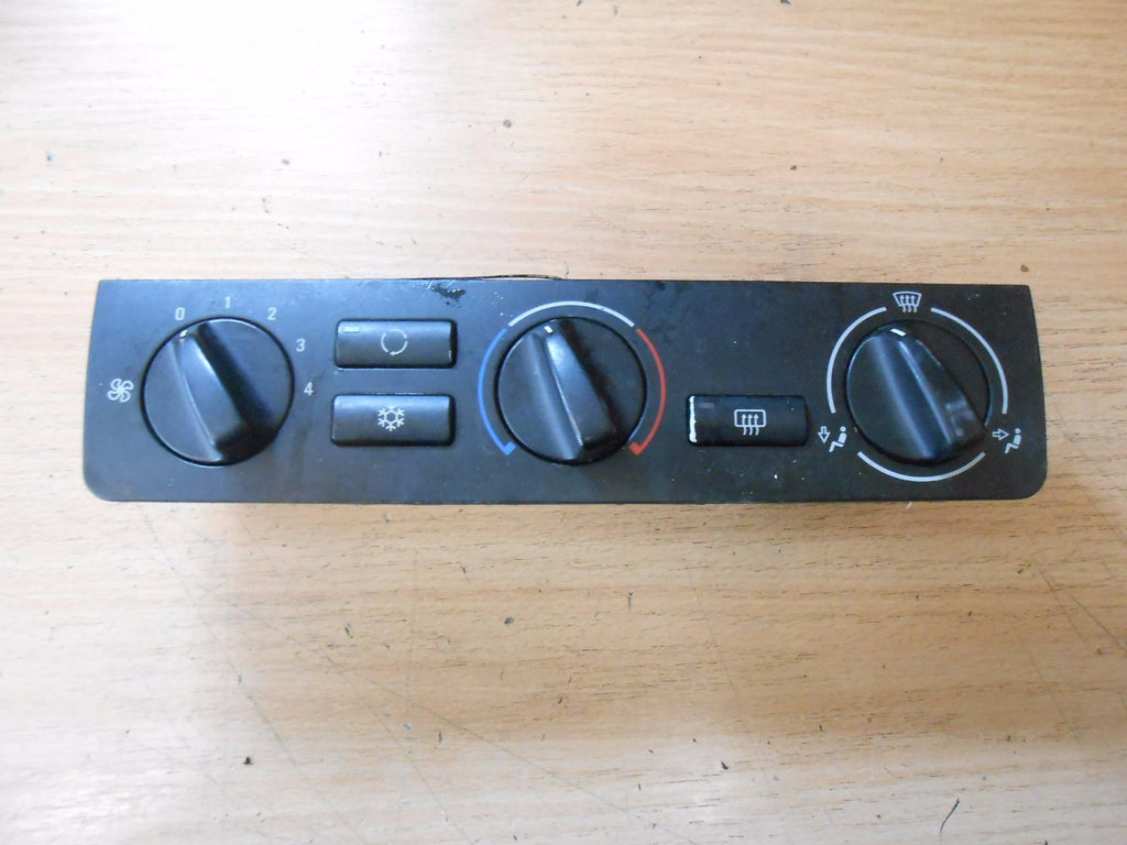 BMW 3 SERIES E46 2004 MANUAL HEATER CONTROL PANEL BLACK 6921845