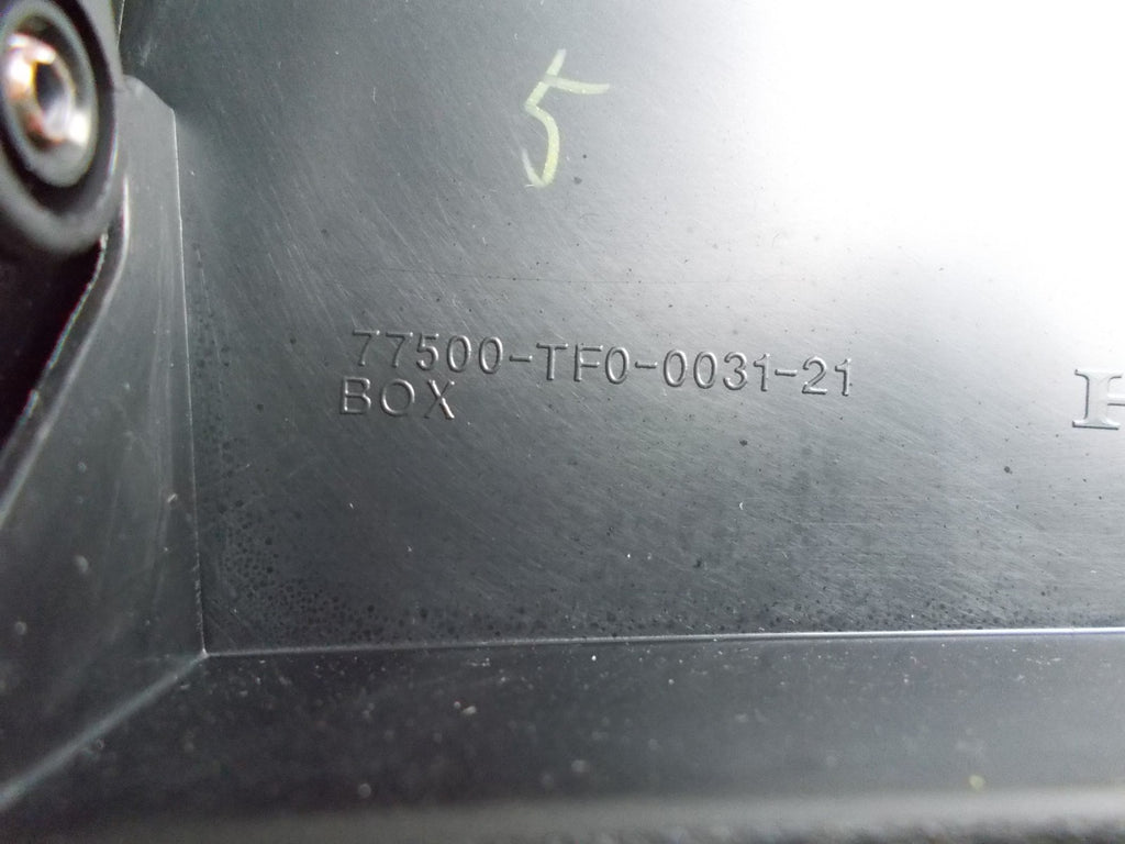 2012 HONDA JAZZ MK2 GLOVE BOX STORAGE COMPARTMENT 77500TF0003121