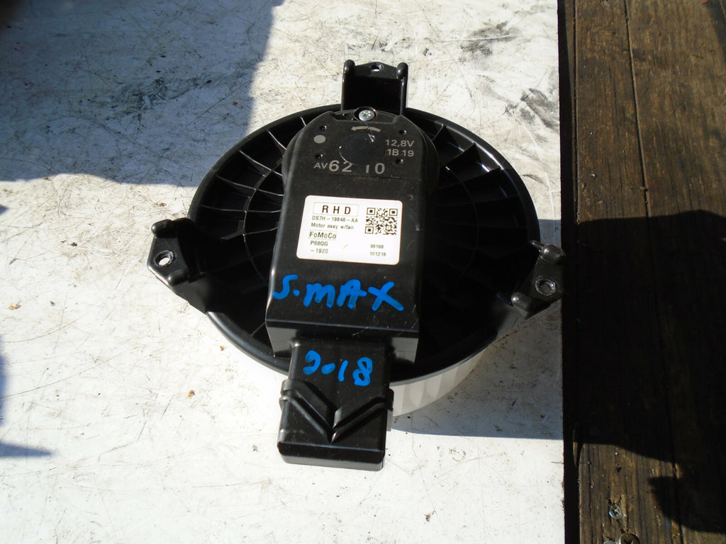 FORD S MAX MK2 2018 HEATER BLOWER MOTOR FAN DS7H19846AA