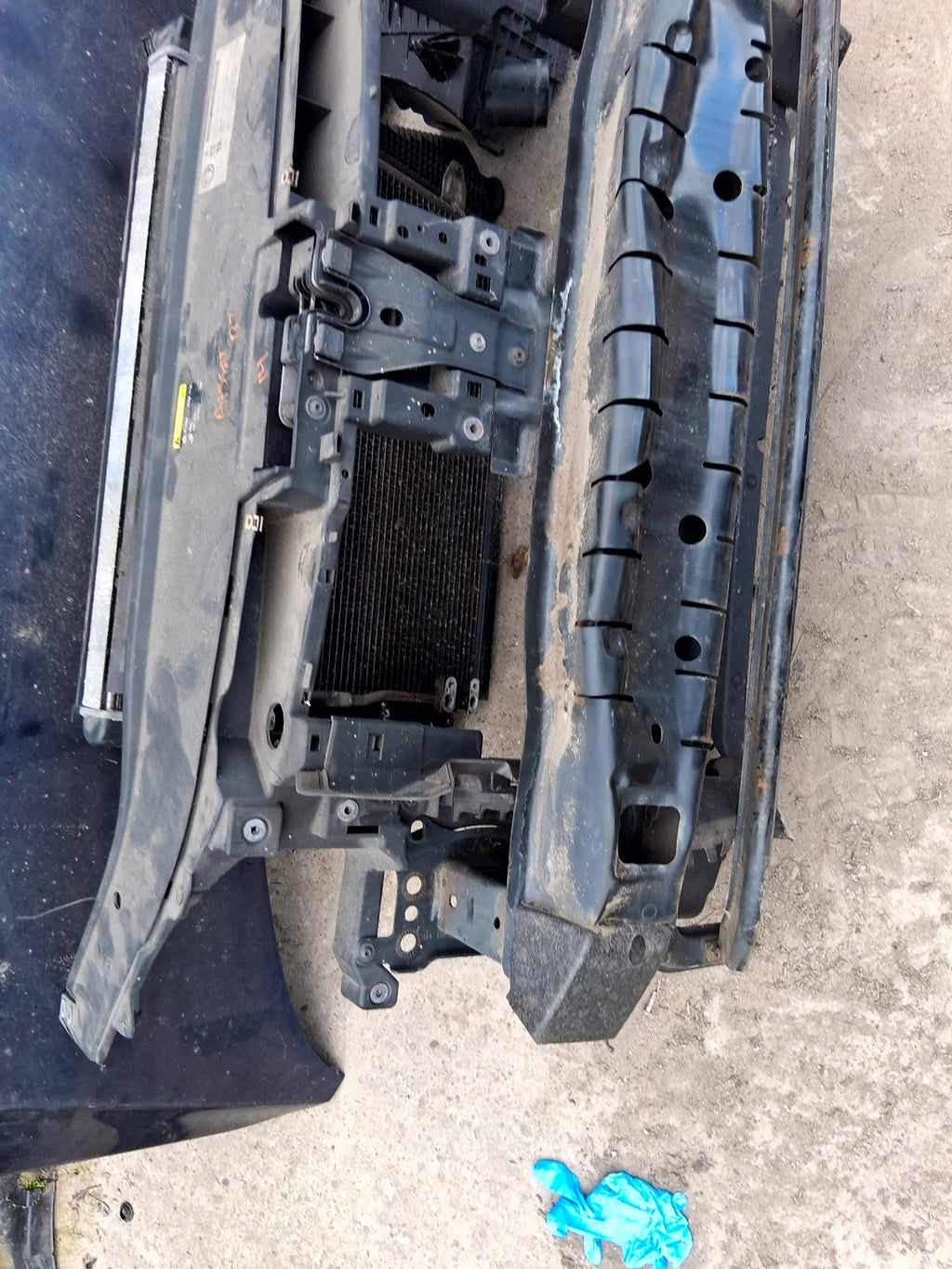 2014 VW VOLKSWAGEN PASSAT B7 2.0 DIESEL COMPLETE RAD PACK RADIATOR FRONT PANEL