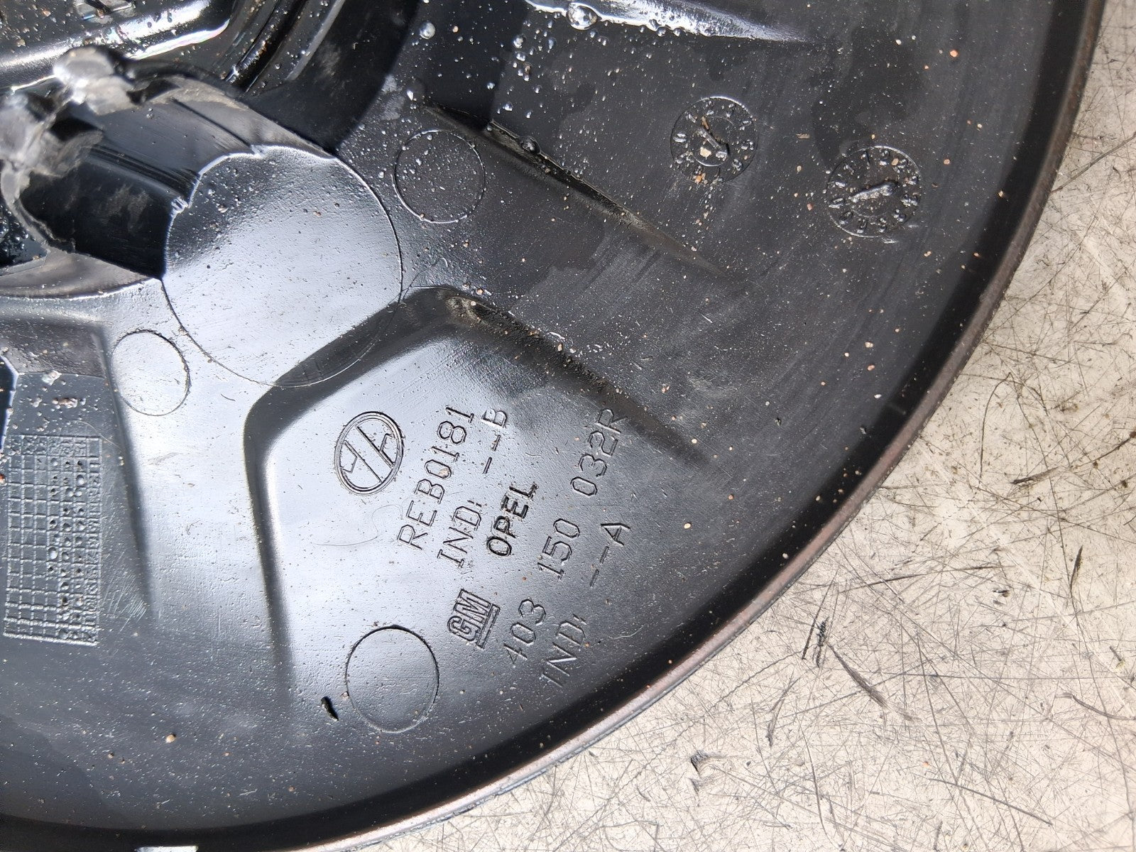 2023 RENAULT MASTER MK3 CENTRE WHEEL CAP 403150031R