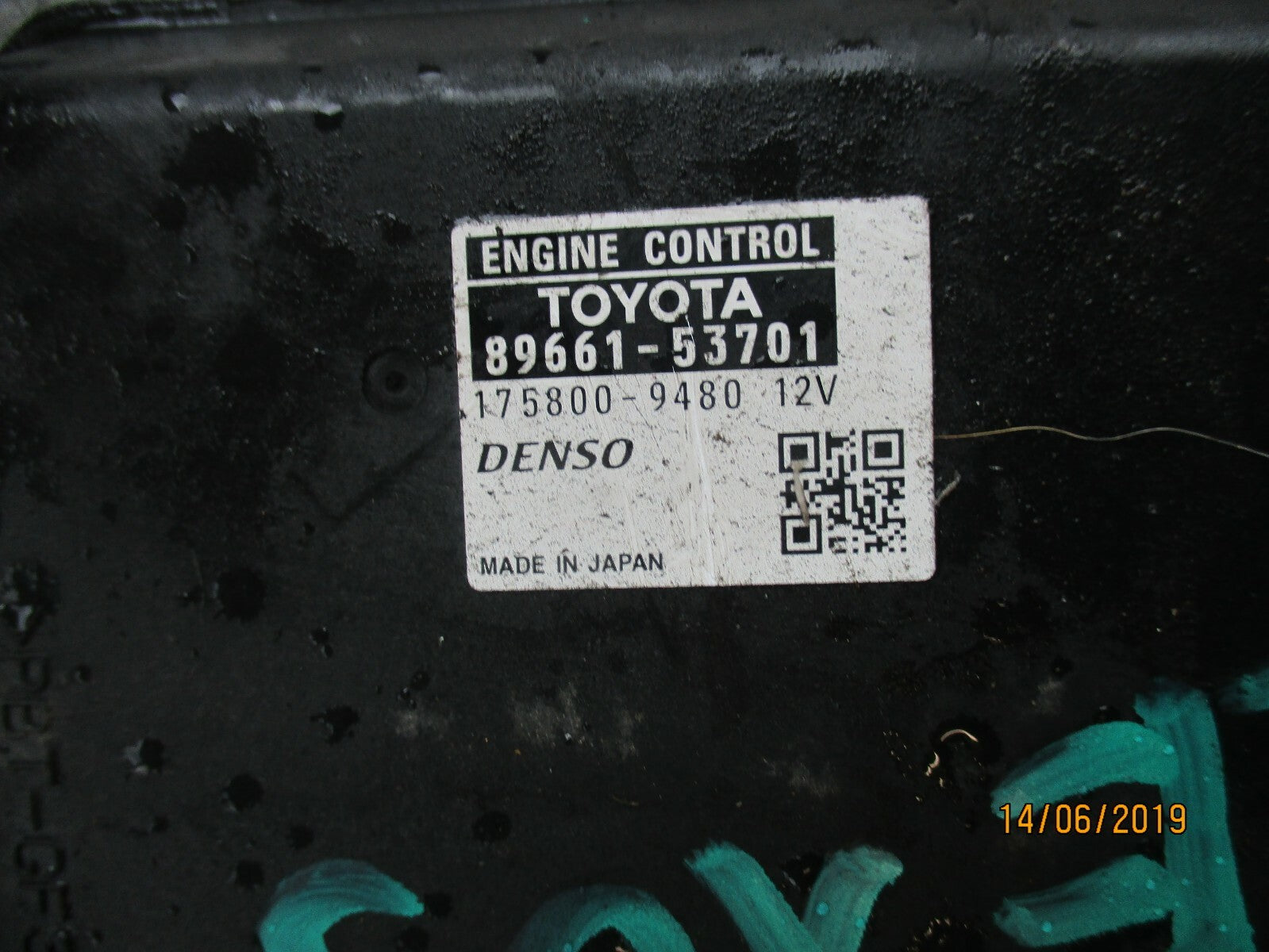 LEXUS IS XE20 2.2 DIESEL ENGINE CONTROL UNIT ECU 8966153701