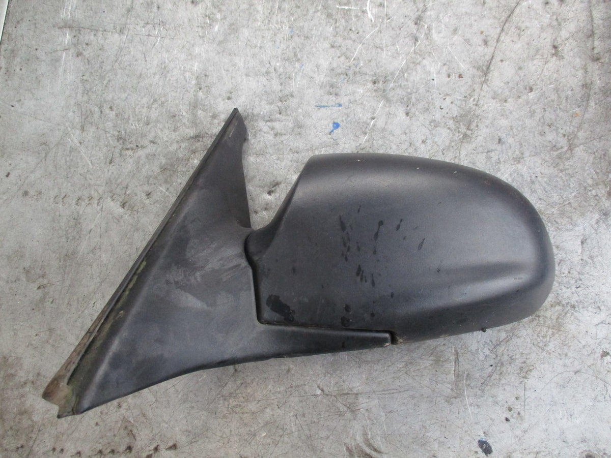 HYUNDAI ACCENT LC 2004 NS PASSENGER SIDE MANUAL WING MIRROR BLACK