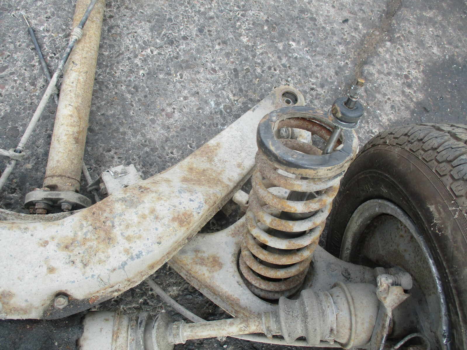 MERCEDES SL R129 1989-1993 300 SL 3.0 SUBFRAME SUB FRAME AND WHEELS