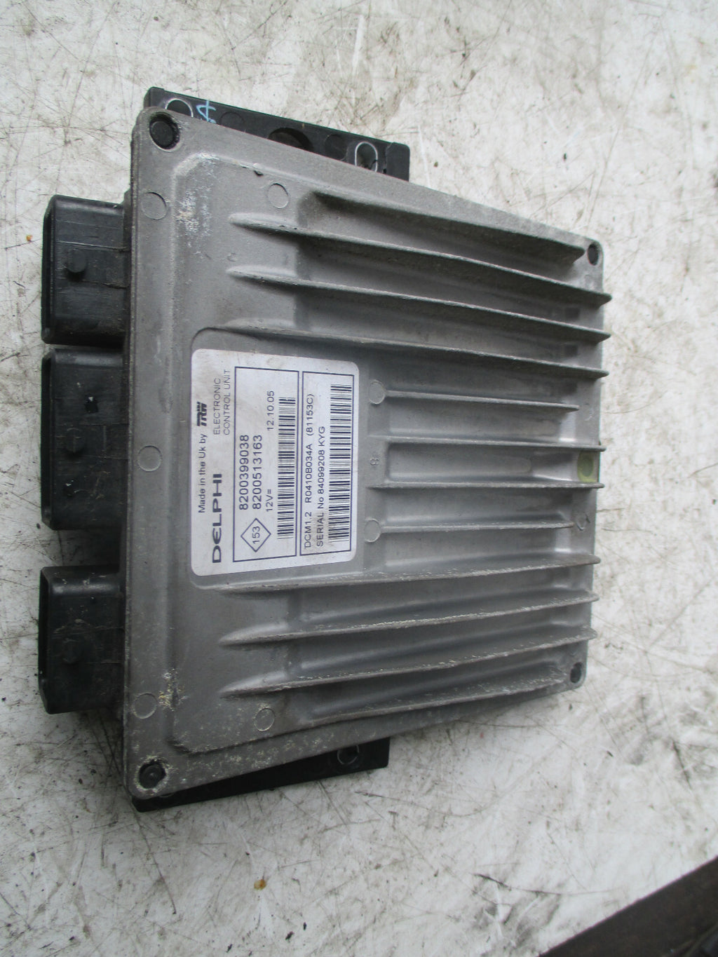 RENAULT MEGANE MK3 2015 1.5 DIESEL ECU ENGINE CONTROL MODULE UNIT 8200399038