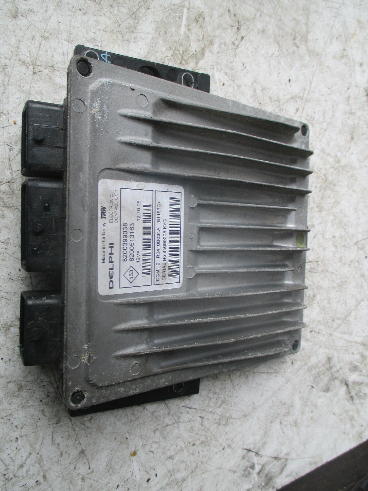 RENAULT MEGANE MK3 2015 1.5 DIESEL ECU ENGINE CONTROL MODULE UNIT 8200399038