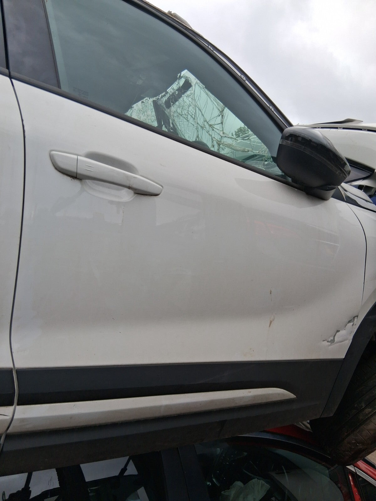 2024 VAUXHALL MOKKA B MK2 OSF DRIVER SIDE FRONT RIGHT BARE DOOR ARCTIC WHITE EWP