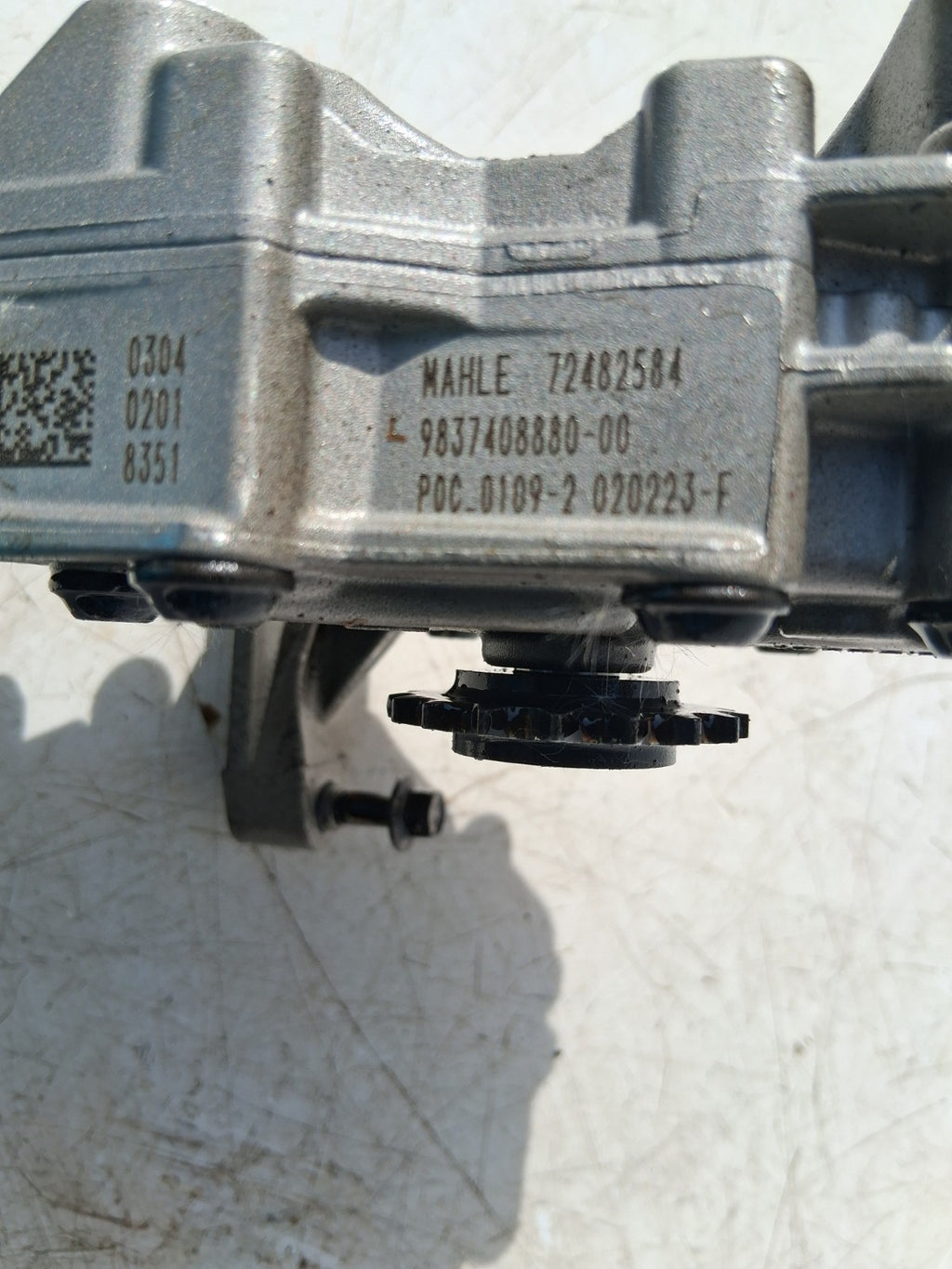 2021 PEUGEOT 208 1.2 PETROL ENGINE OIL PUMP 9837408880