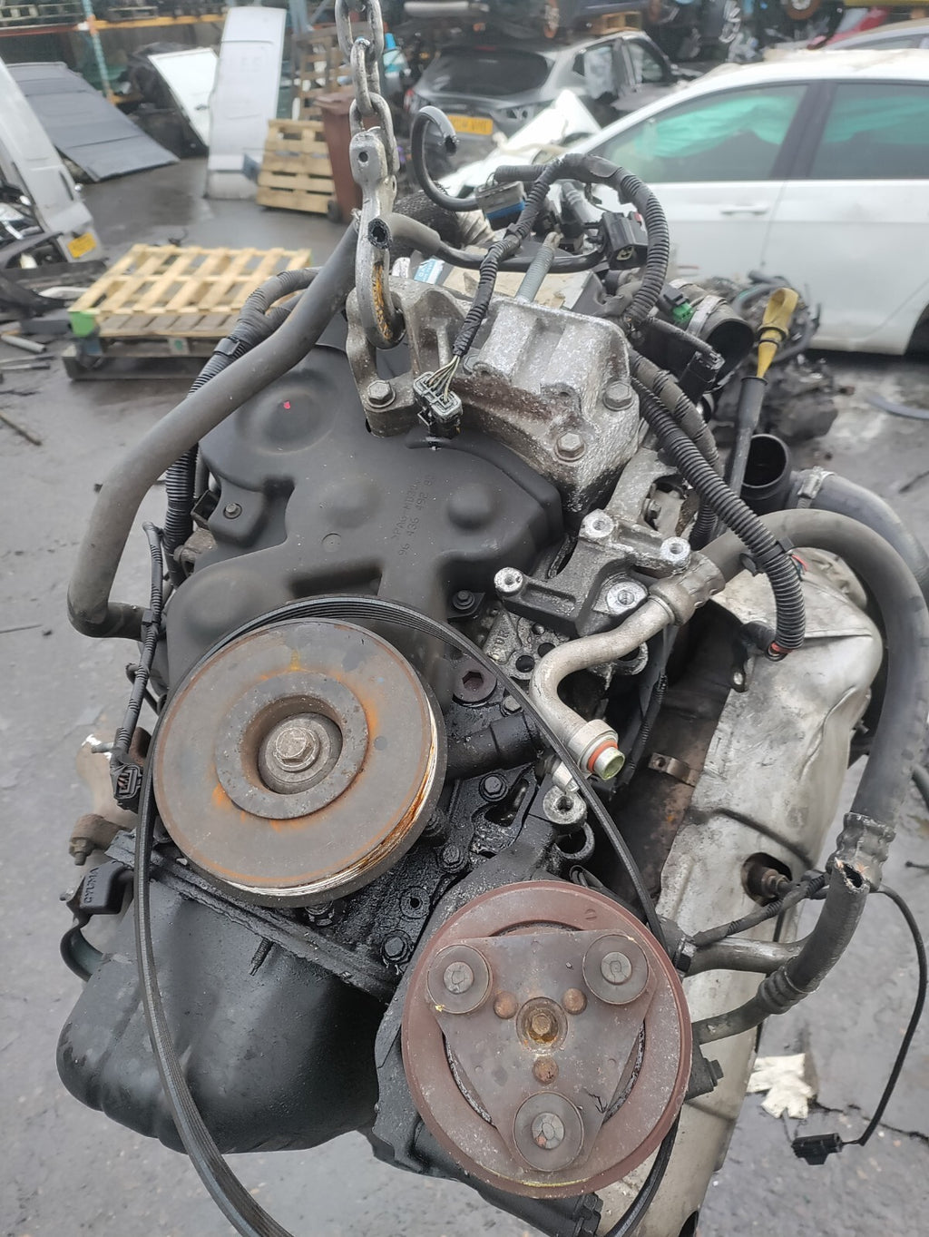 2007 FORD FOCUS MK2 1.6 DIESEL ENGINE COMPLETE 169K MILEAGE G8DB