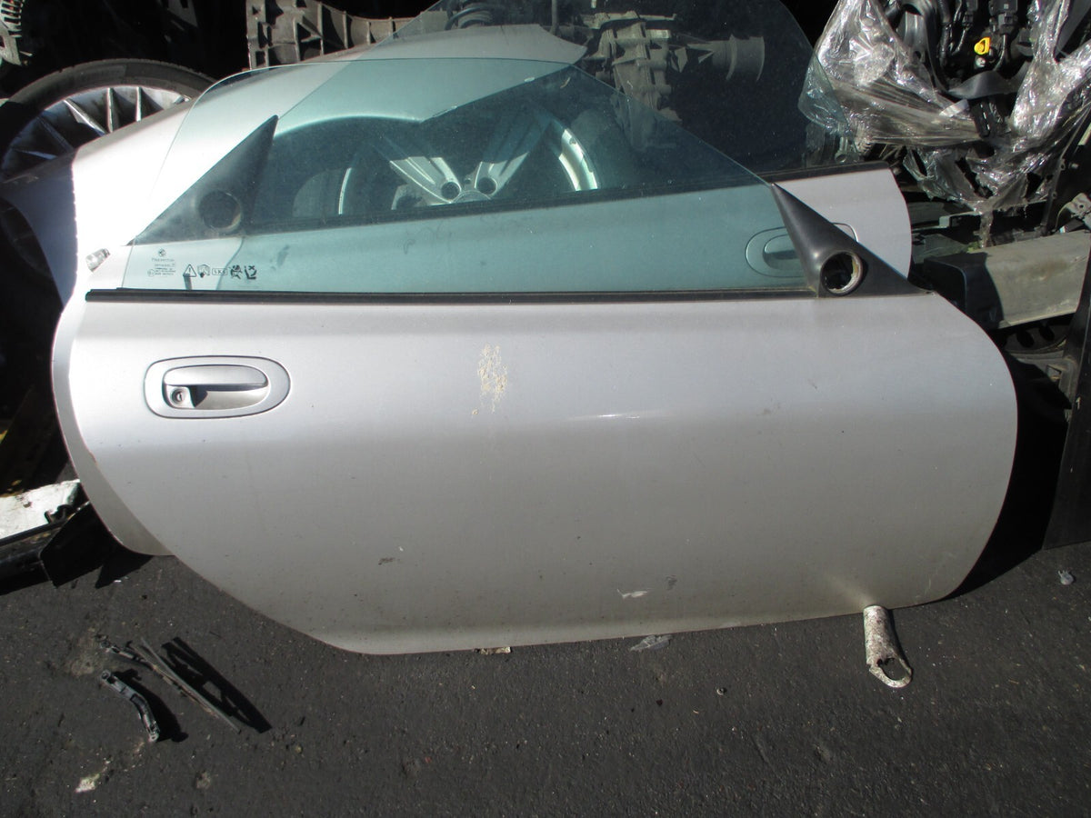 MG MGF 2001 MK1 1.8 OS DRIVER SIDE RIGHT COMPLETE DOOR SILVER