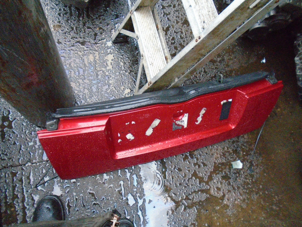 CITROEN C2 2006 3 DOOR REAR LOWER BOOTLID TAILGATE RED BLACK