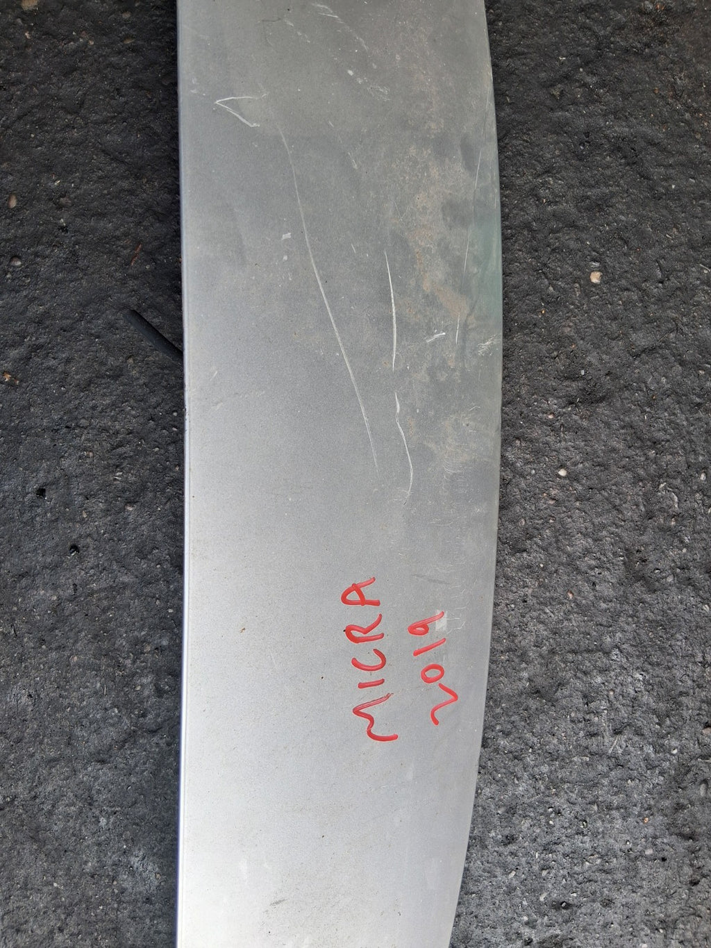 2019 NISSAN MICRA K14 REAR TAILGATE BOOTLID SPOILER 960305FA3A