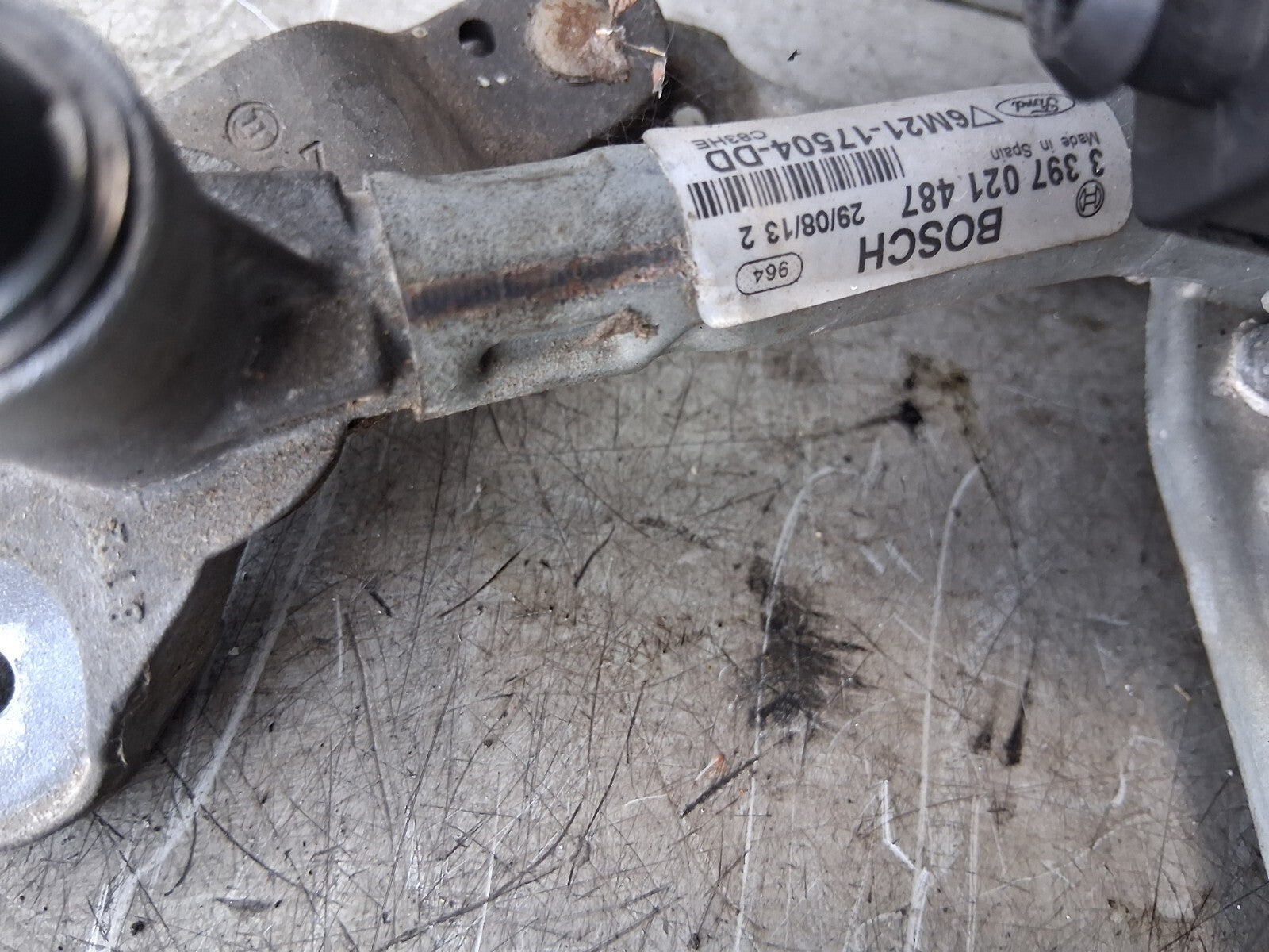 2013 FORD S MAX MK1 WINDSCREEN FRONT OSF DRIVER SIDE WIPER MOTOR 6M2117504
