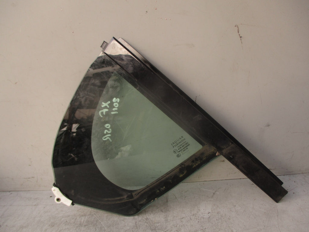 2011 JAGUAR XF OSR DRIVER SIDE REAR RIGHT QUARTER GLASS