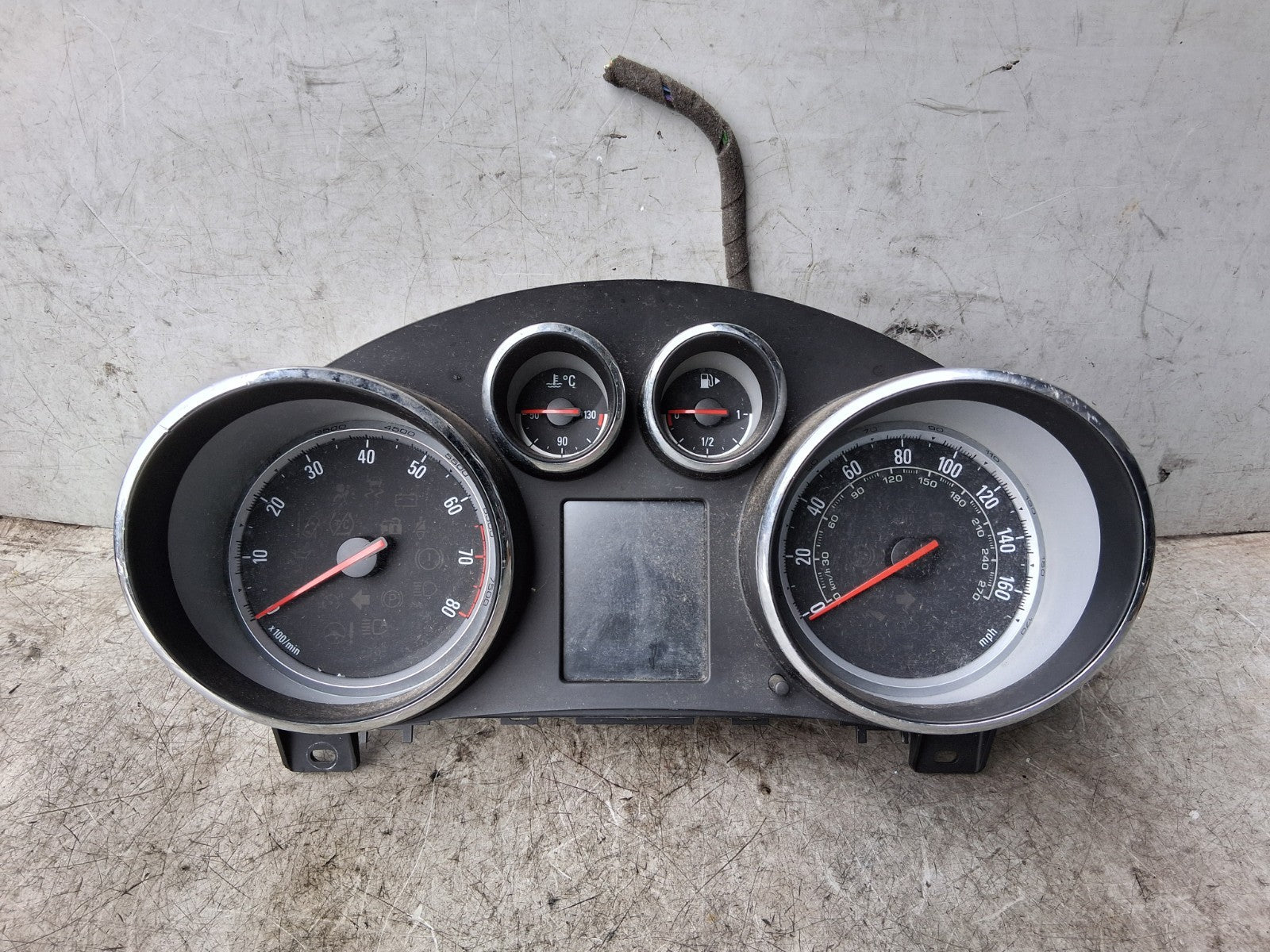 VAUXHALL ZAFIRA C 2018 1.4 PETROL MANUAL SPEEDO INSTRUMENT CLUSTER 13460587