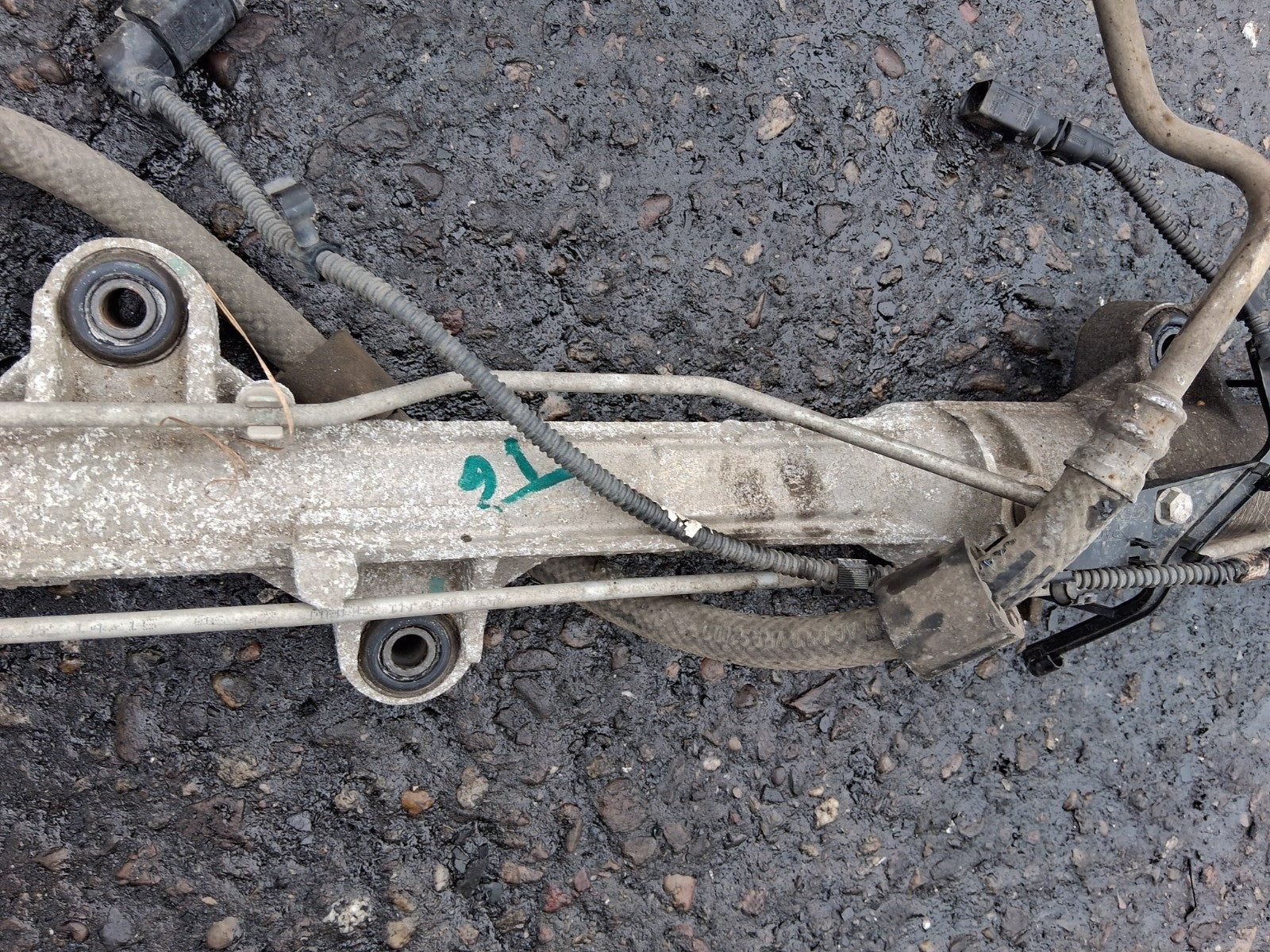2018 VOLKSWAGEN TRANSPORTER T6 2.0 DIESEl STEERING RACK 7853993896