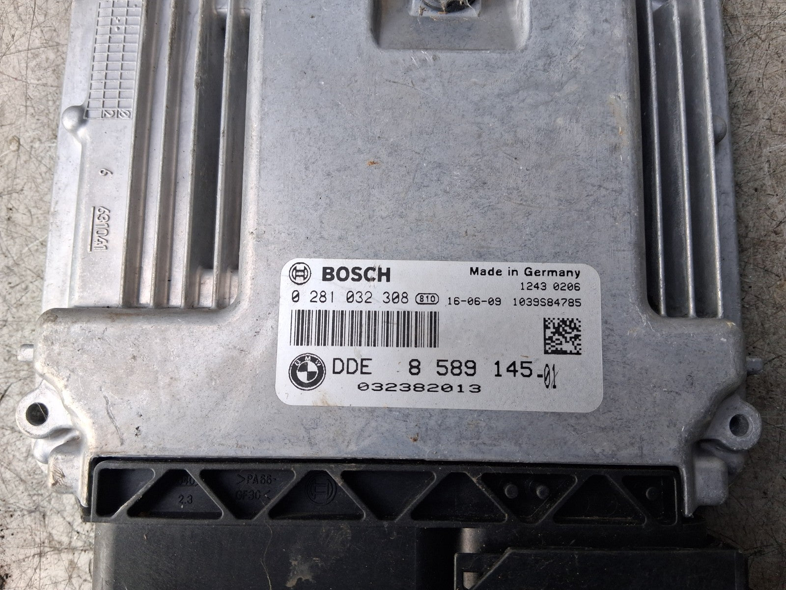 2016 BMW 1 SERIES F20 LCI ECU ENGINE CONTROL UNIT ECU 858914501