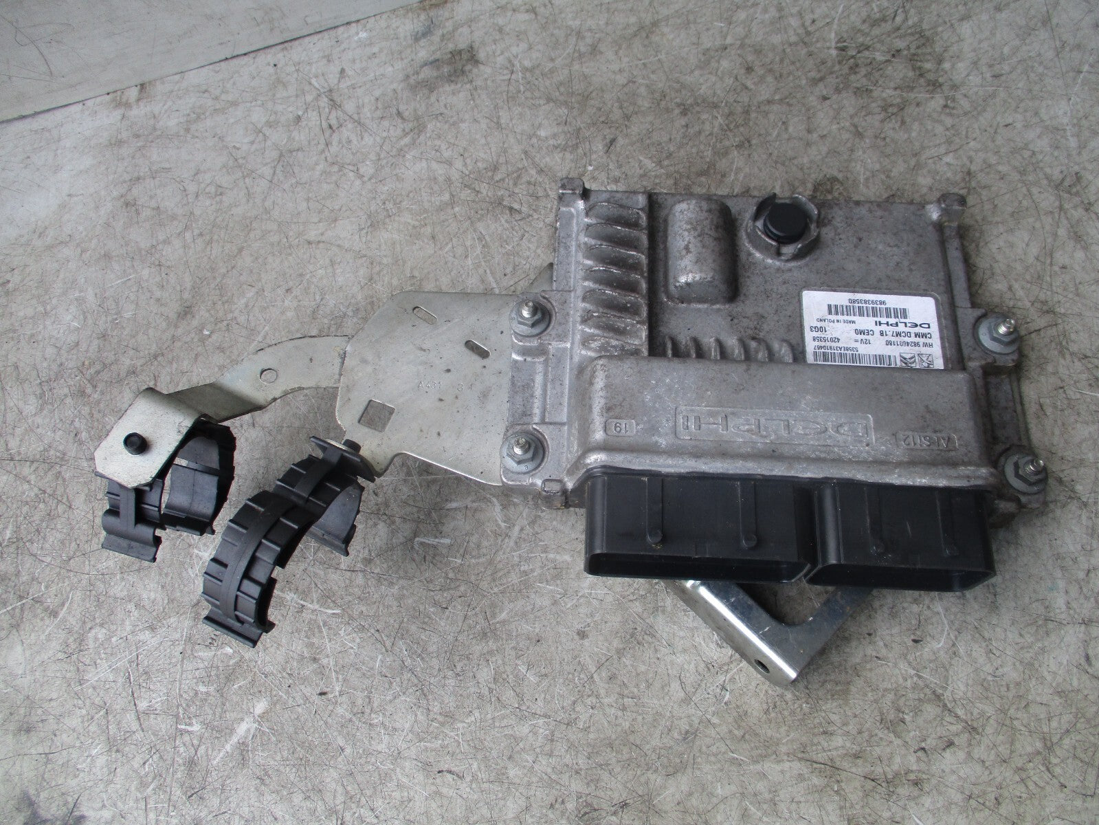 2023 VAUXHALL MOVANO C 2.2 DIESEL ECU ENGINE CONTROL MODULE 9824601180