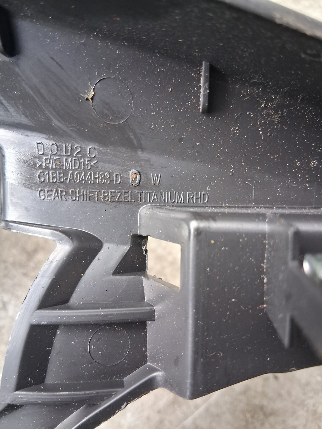 2016 FORD FIESTA MK7 GEARSTICK SURROUND TRIM COVER PANEL C1BBA044H83D