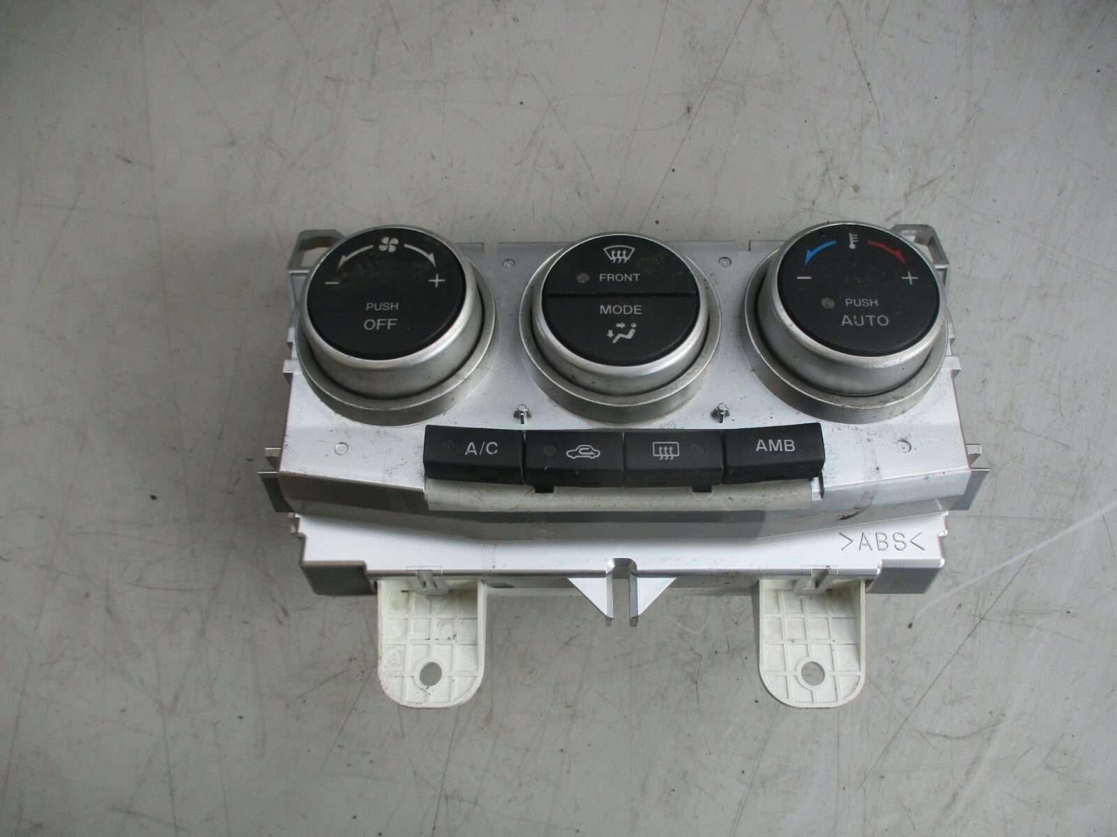 MAZDA 5 MK2 2006 HEATER AC CLIMATE CONTROL SWITCHES PANEL