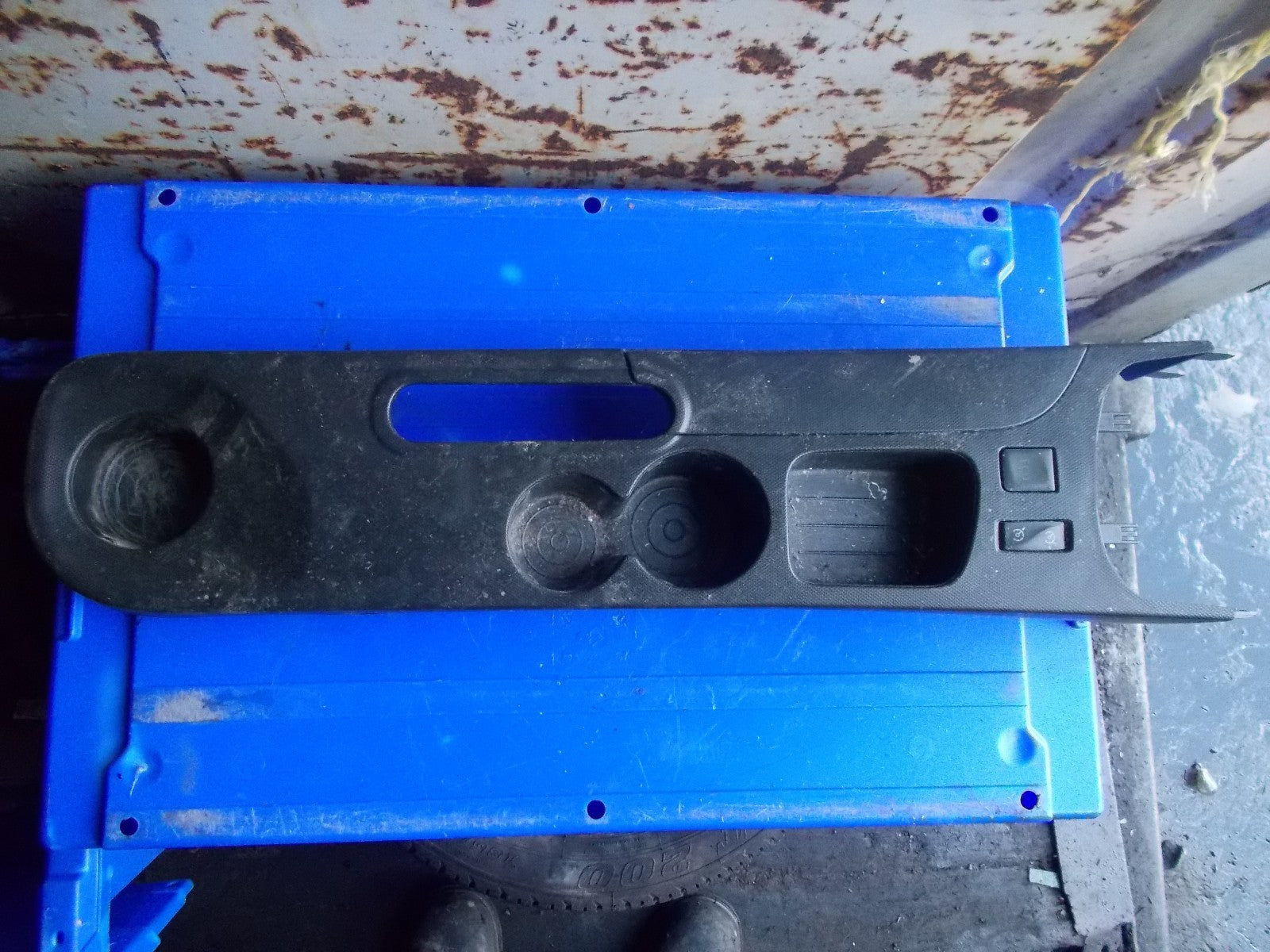 2015 RENAULT CLIO MK4 CENTRE CONSOLE CUP HOLDER HANDBRAKE TRIM 969105848