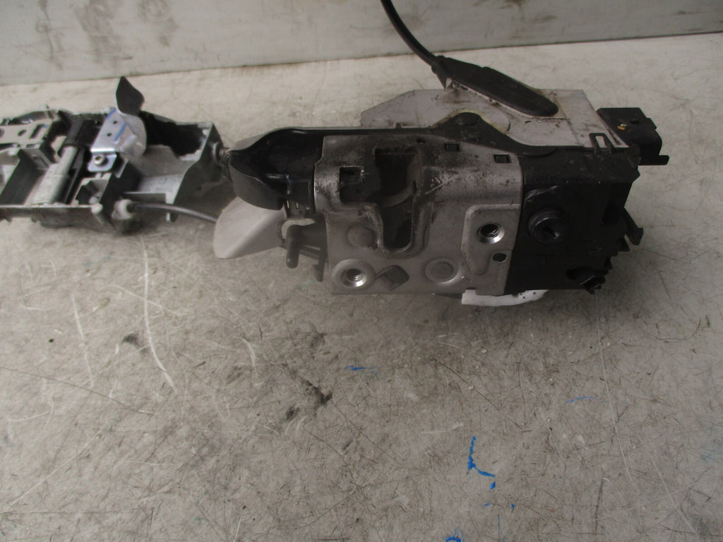 2015 PEUGEOT 208 5 DOOR NSF PASSENGER FRONT DOOR LOCK MECHANISM